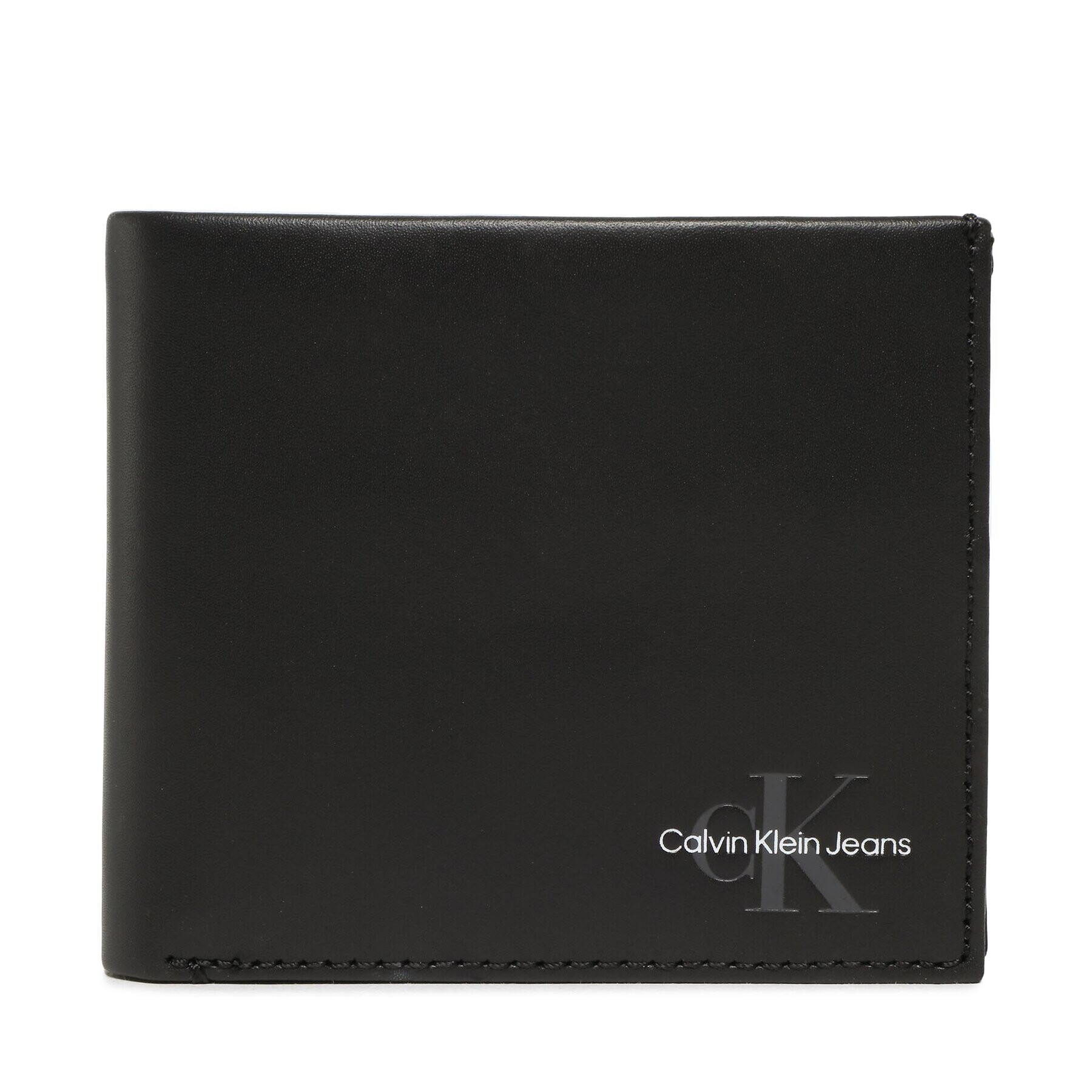 Calvin Klein Jeans Velká pánská peněženka Monogram Soft Bifold W/Coin K50K510148 Černá - Pepit.cz