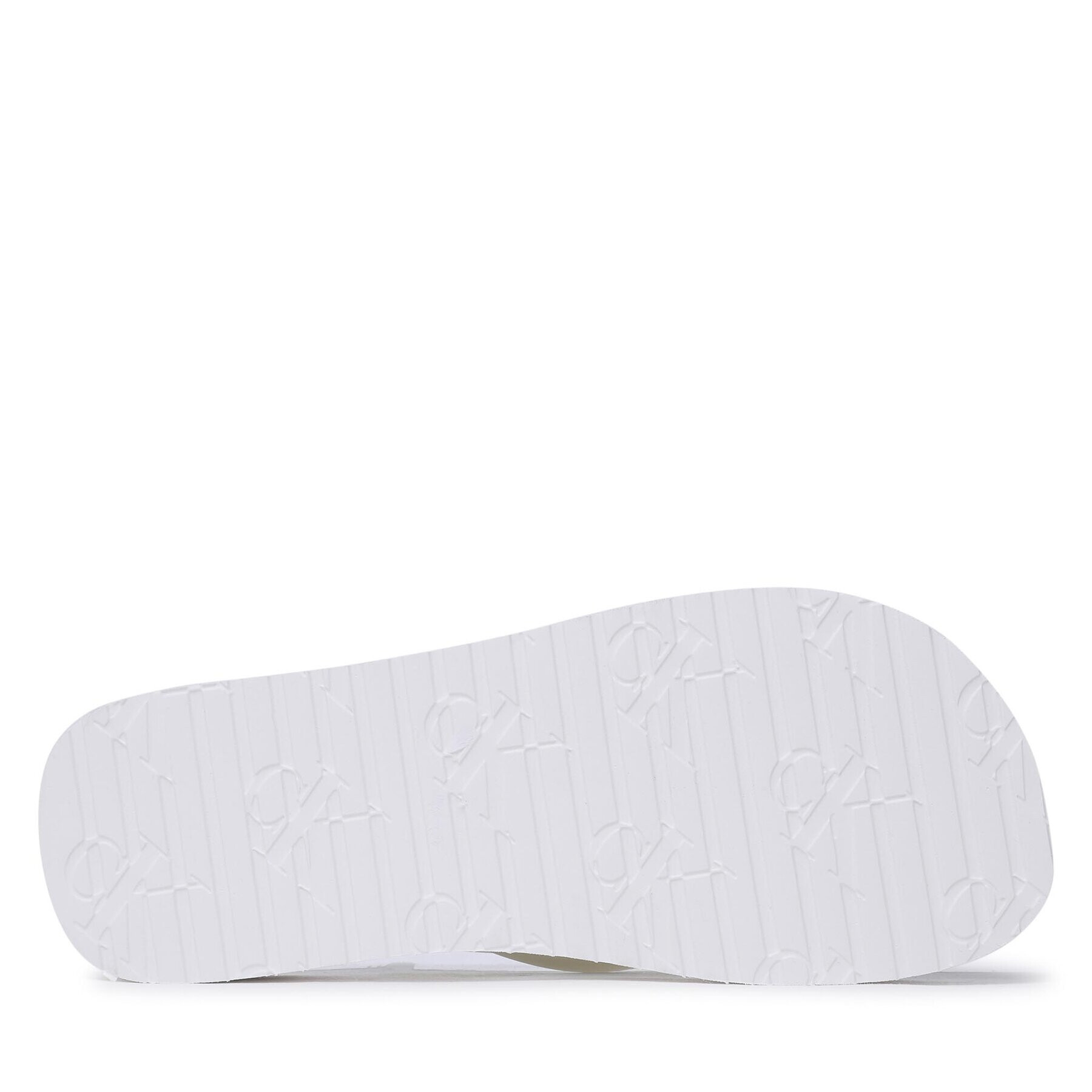 Calvin Klein Jeans Žabky Beach Sandal Flatform YW0YW00716 Bílá - Pepit.cz