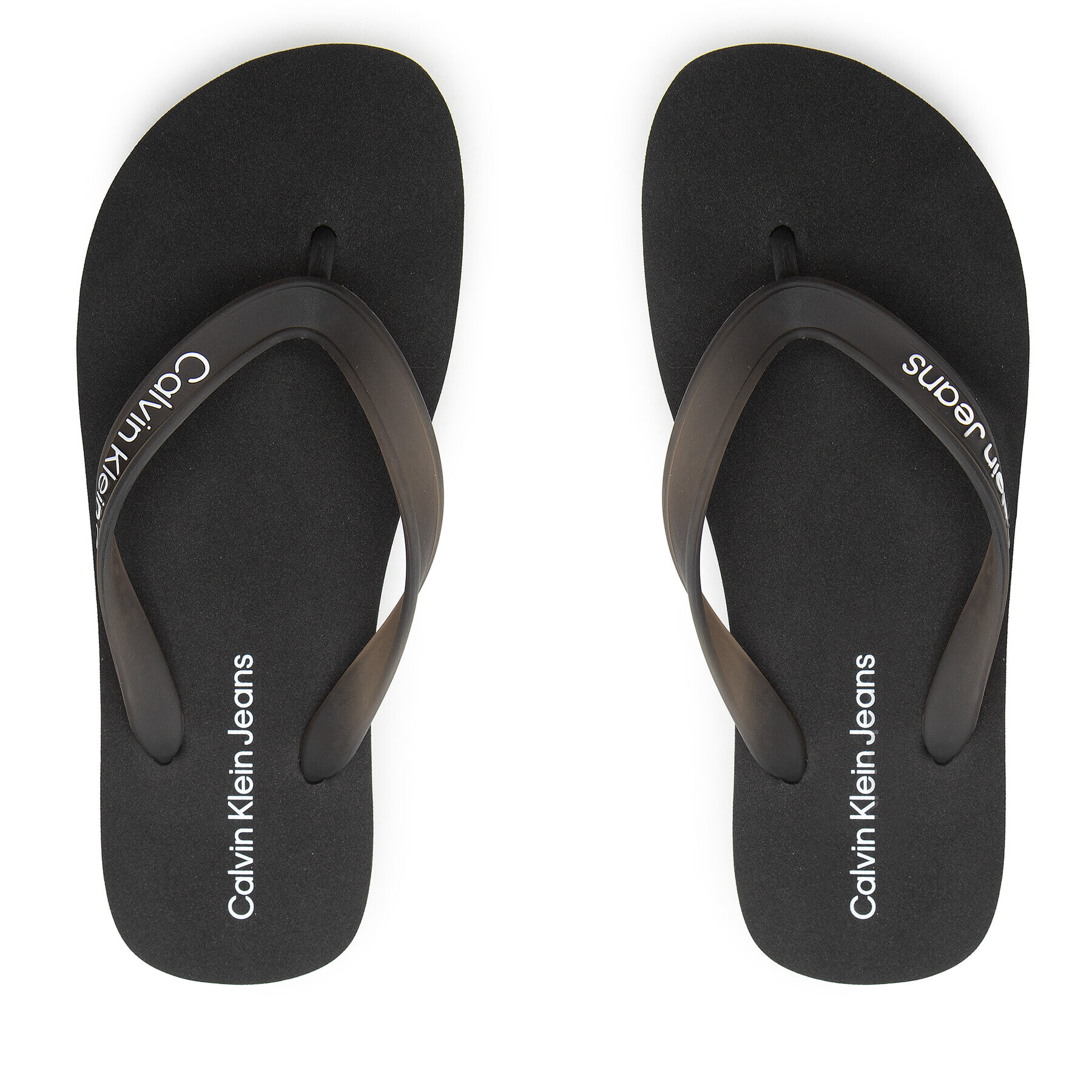 Calvin Klein Jeans Žabky Beach Sandal Flatform YW0YW00716 Černá - Pepit.cz