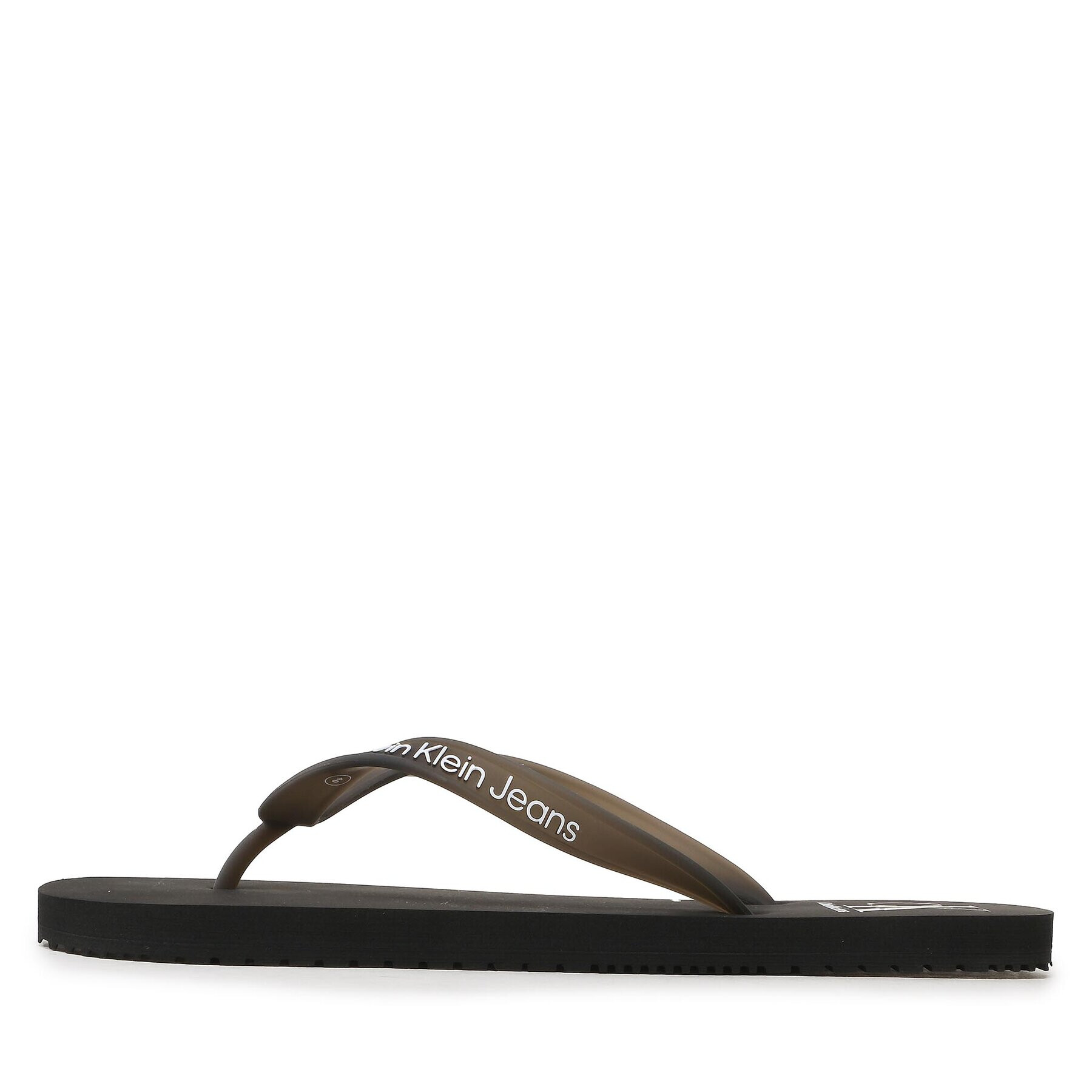 Calvin Klein Jeans Žabky Beach Sandal Logo YM0YM00656 Černá - Pepit.cz