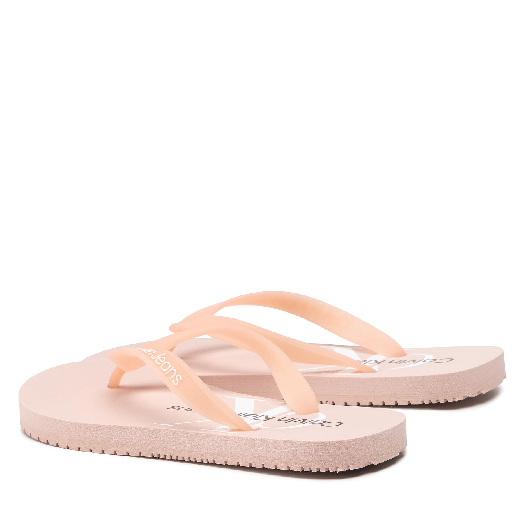 Calvin Klein Jeans Žabky Beach Sandal Monogram Tpu YW0YW00098 Růžová - Pepit.cz