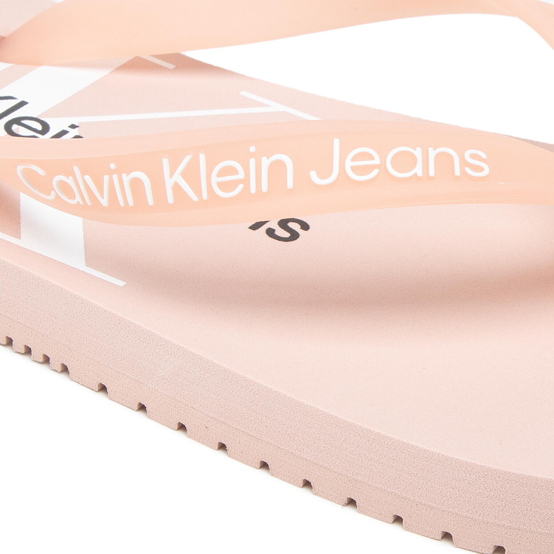 Calvin Klein Jeans Žabky Beach Sandal Monogram Tpu YW0YW00098 Růžová - Pepit.cz