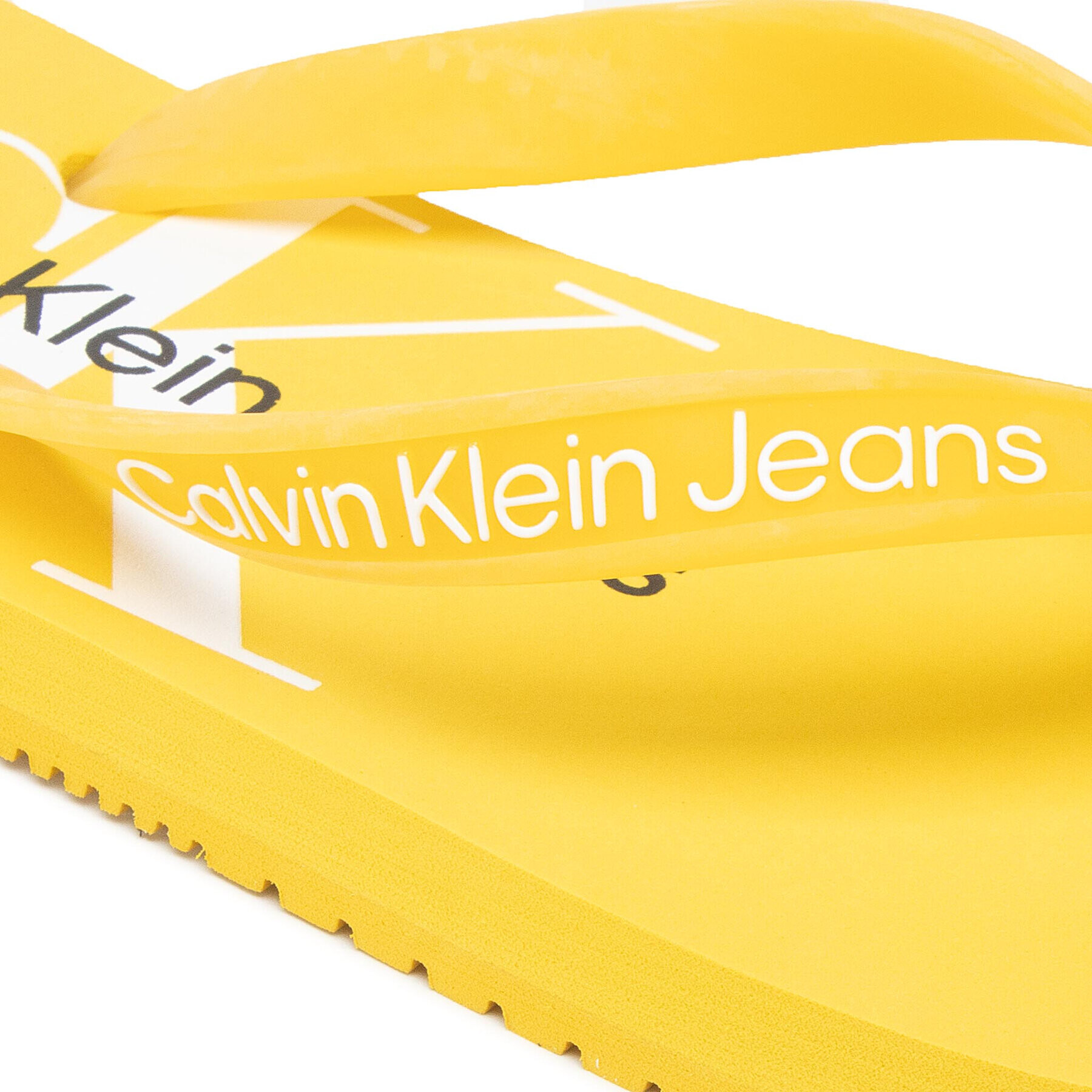 Calvin Klein Jeans Žabky Beach Sandal Monogram Tpu YW0YW00098 Žlutá - Pepit.cz