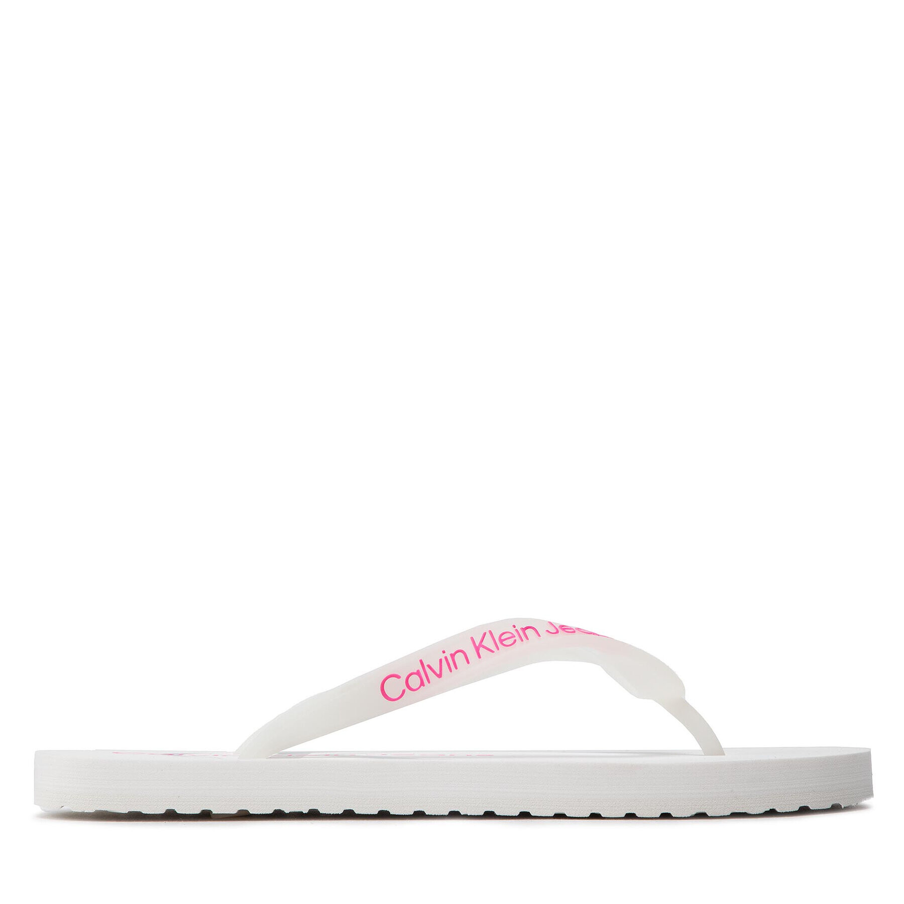 Calvin Klein Jeans Žabky Beach Sandal Monogram YW0YW00098 Bílá - Pepit.cz