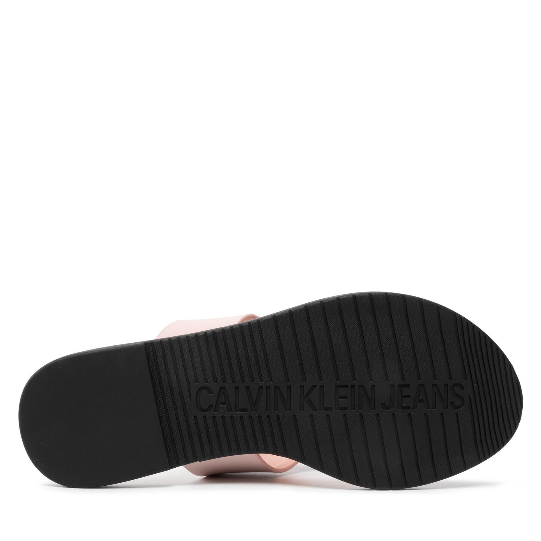 Calvin Klein Jeans Žabky Flat Sandal Toe Slide Lth YW0YW00538 Růžová - Pepit.cz