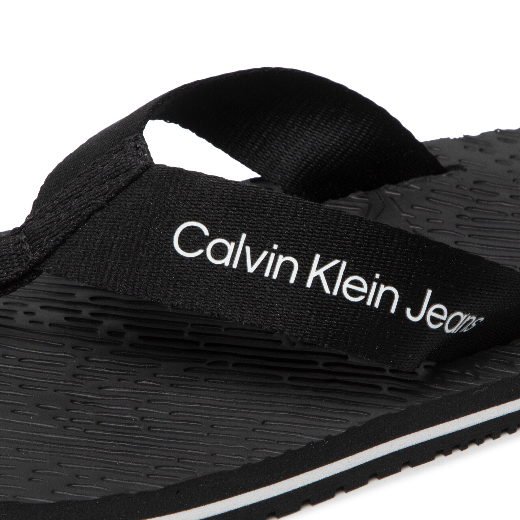 Calvin Klein Jeans Žabky Flipflop Webbing 2 YW0YW00651 Černá - Pepit.cz