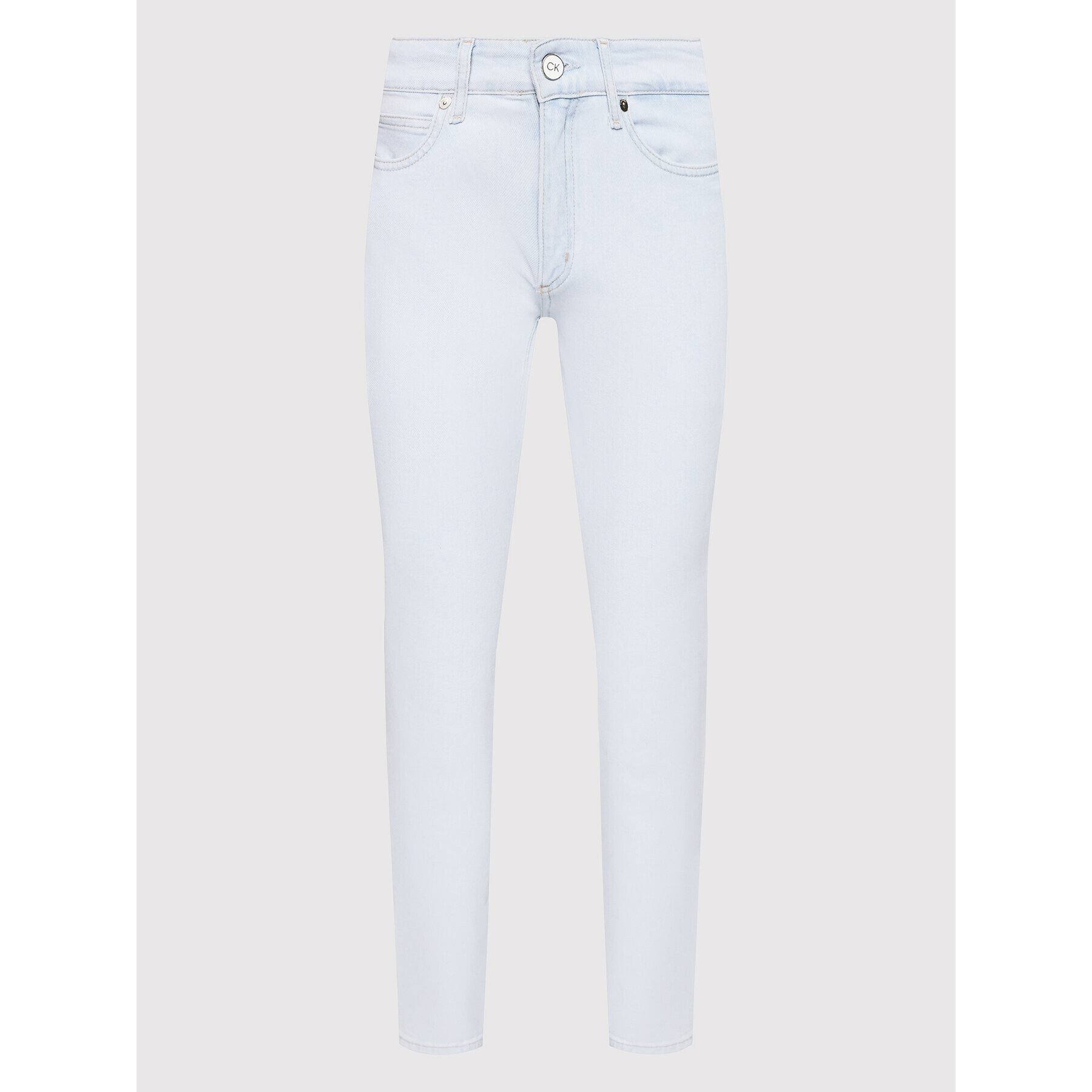 Calvin Klein Jeansy Ankle K20K203758 Modrá Slim Fit - Pepit.cz