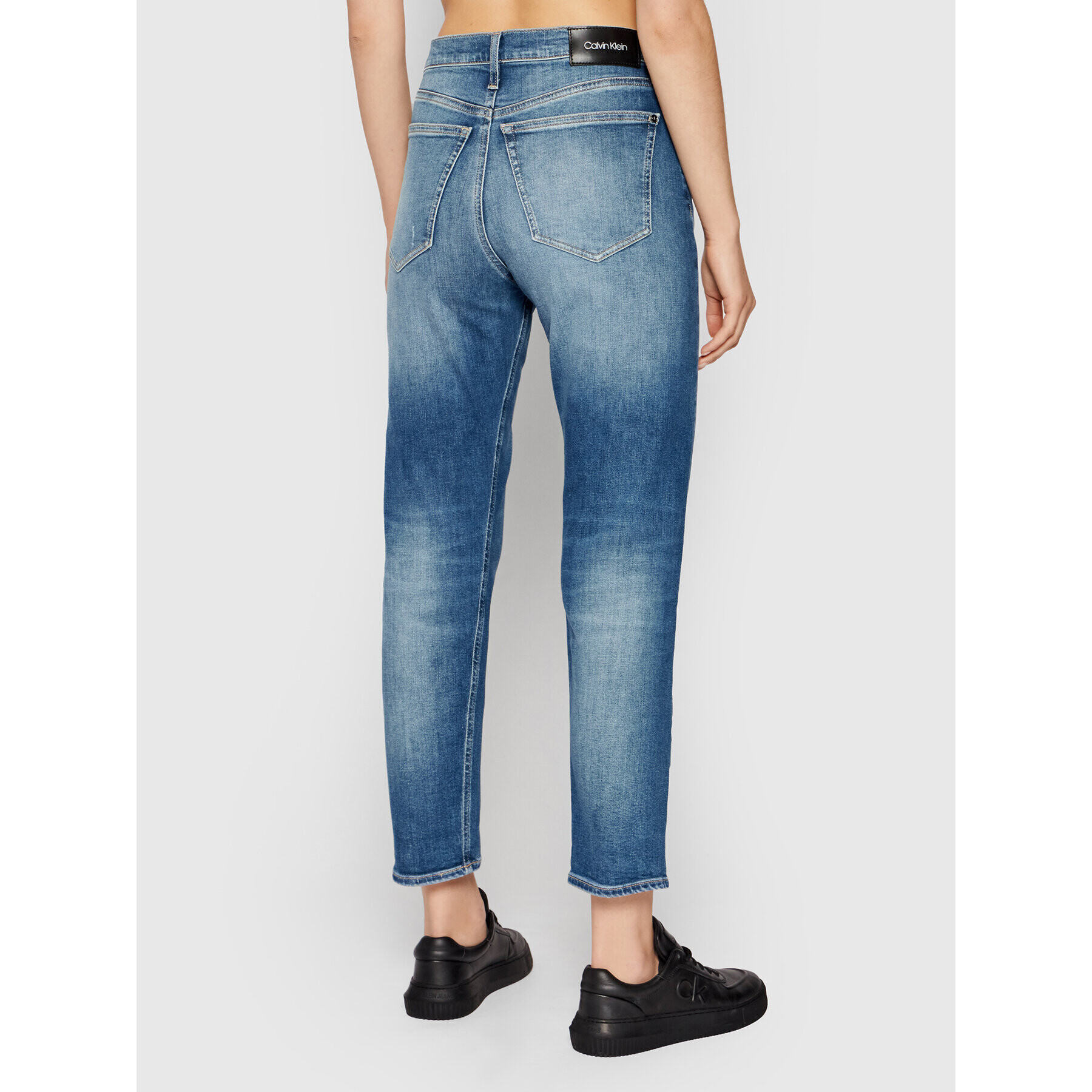 Calvin Klein Jeansy K20K202888 Modrá Relaxed Fit - Pepit.cz