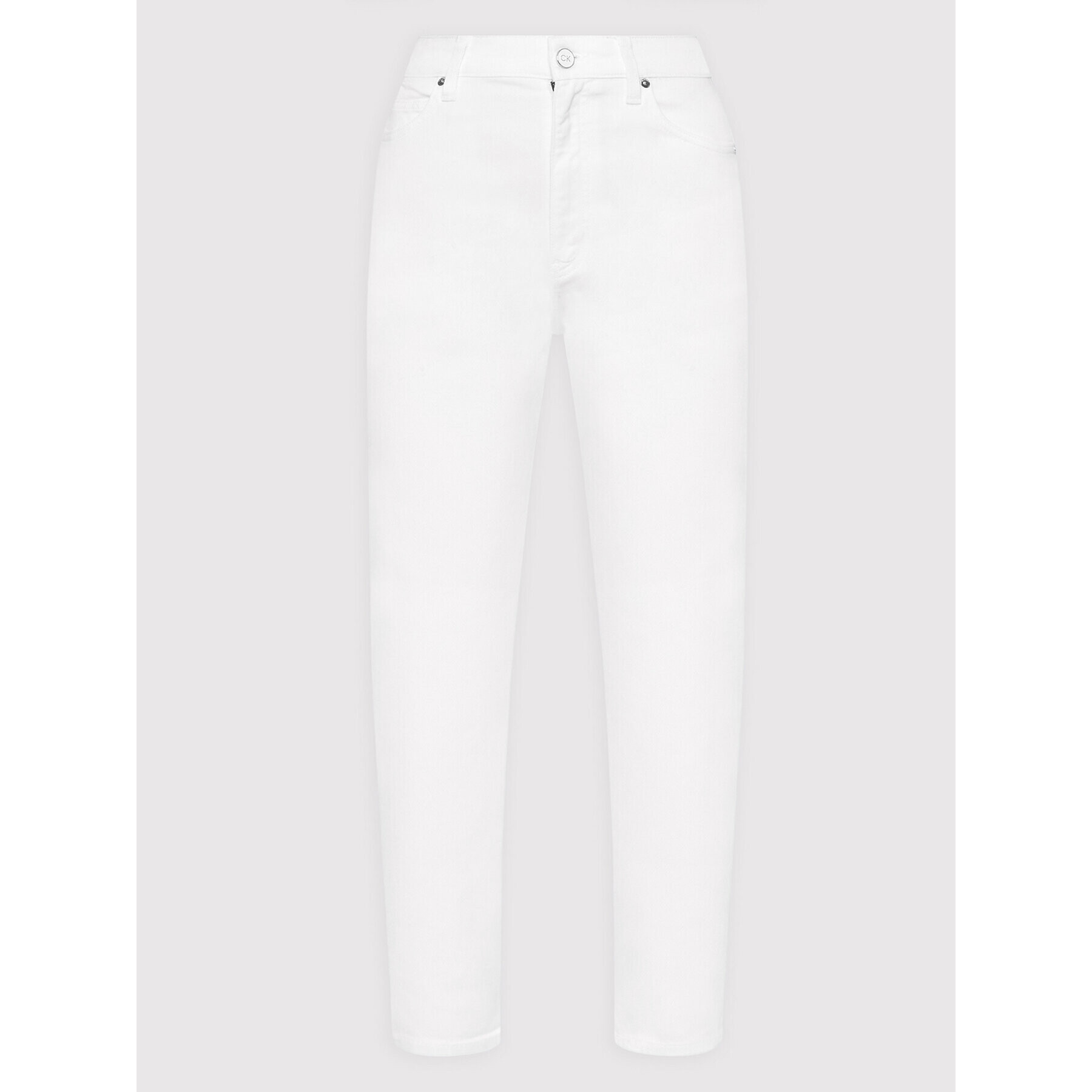 Calvin Klein Jeansy K20K203762 Bílá Mom Fit - Pepit.cz