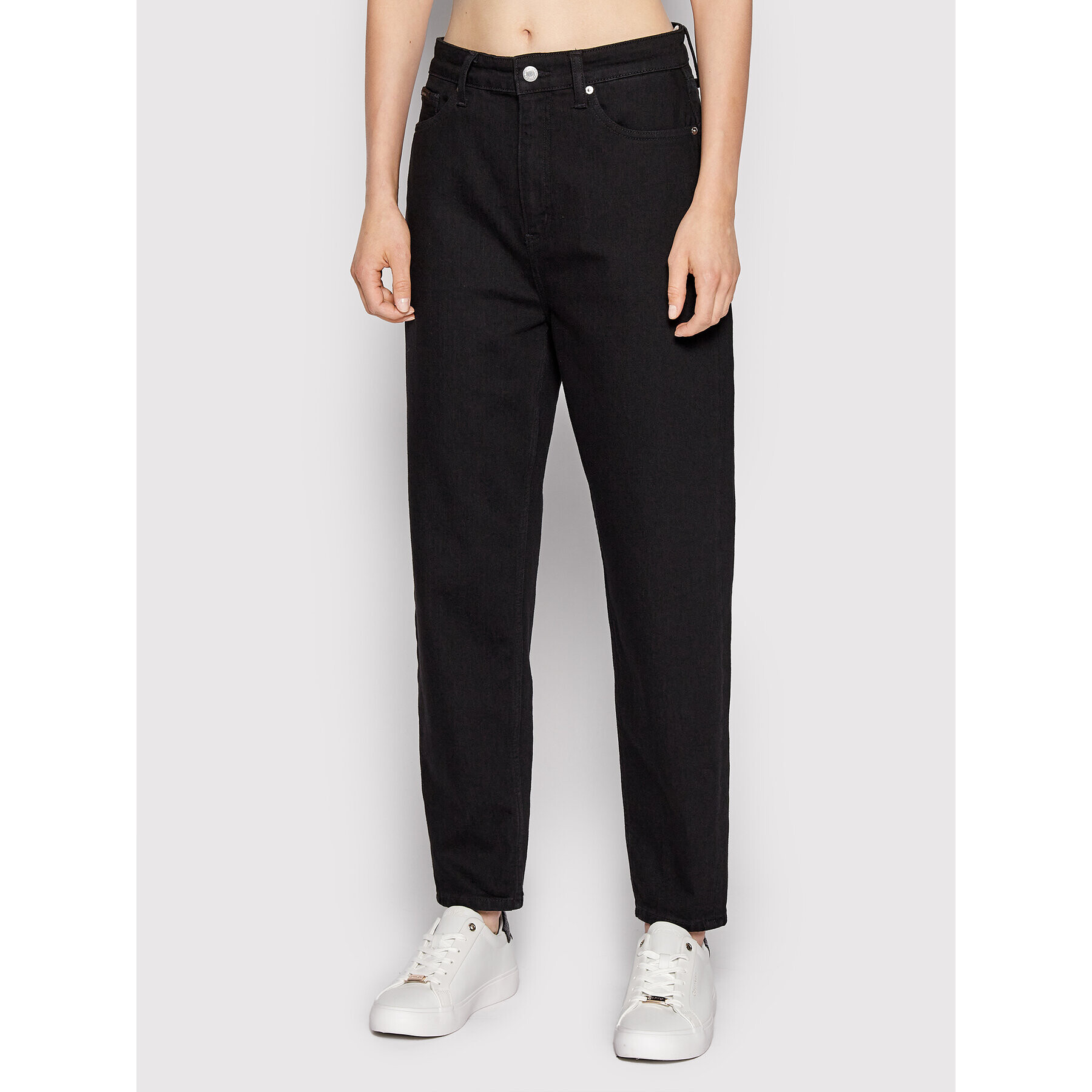 Calvin Klein Jeansy K20K204441 Černá Mom Fit - Pepit.cz