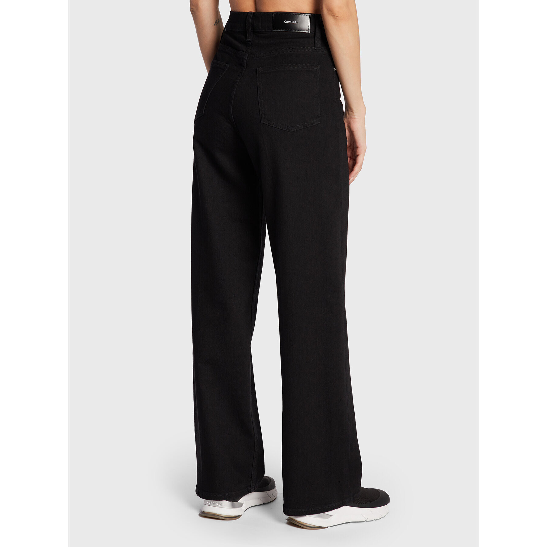 Calvin Klein Jeansy K20K204513 Černá Wide Leg - Pepit.cz