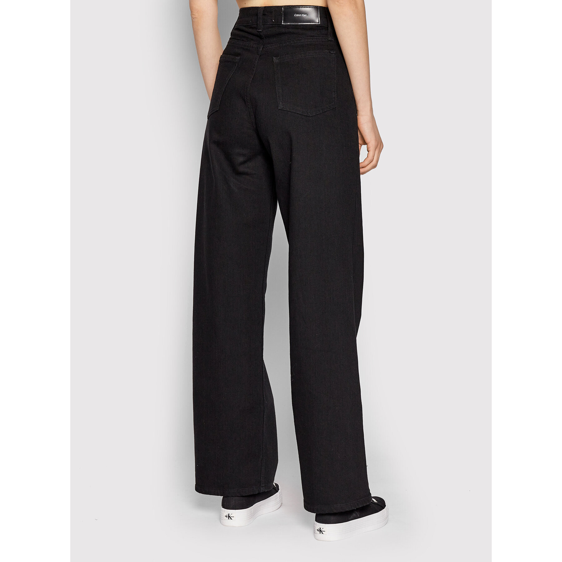 Calvin Klein Jeansy K20K204869 Černá Wide Leg - Pepit.cz