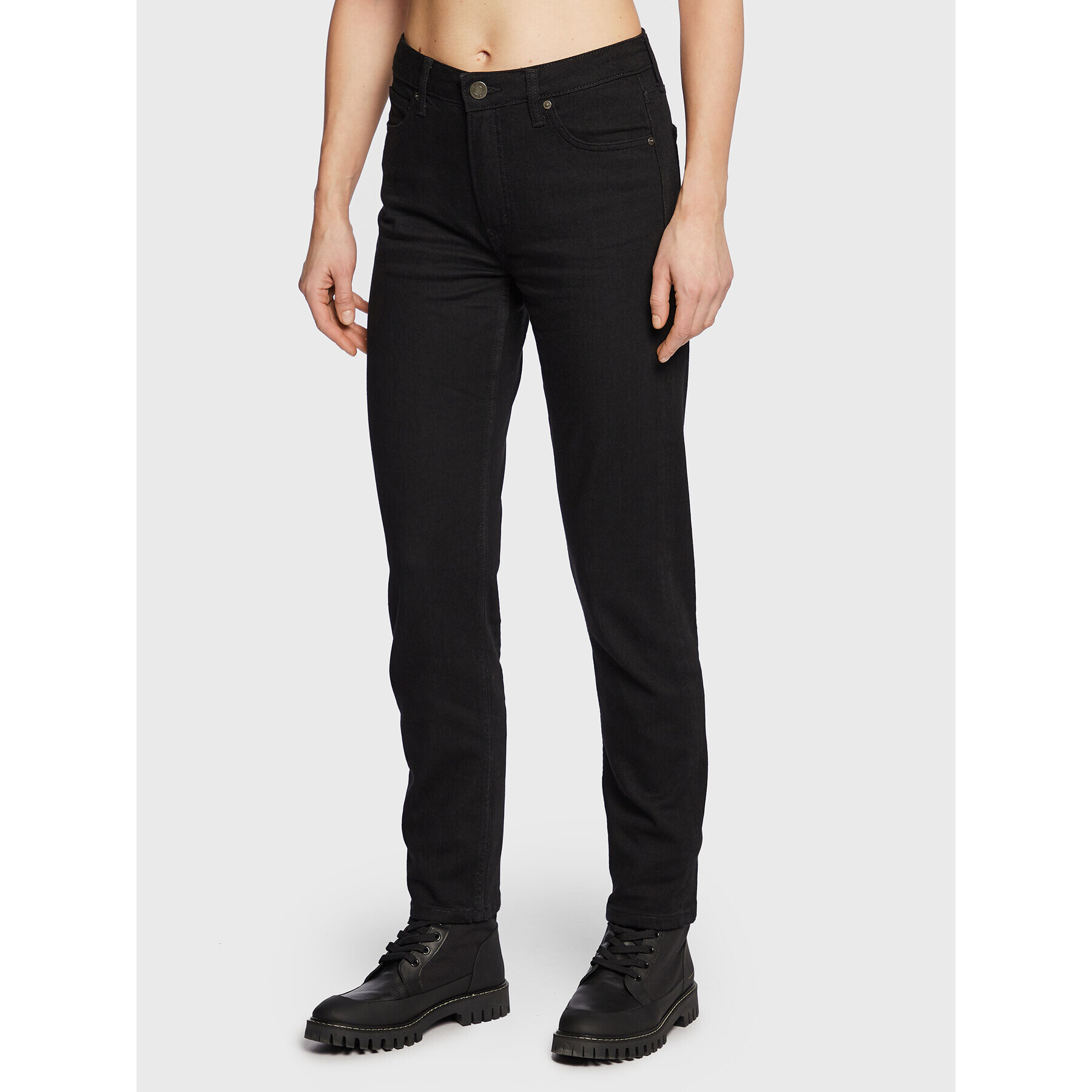 Calvin Klein Jeansy K20K205063 Černá Slim Fit - Pepit.cz