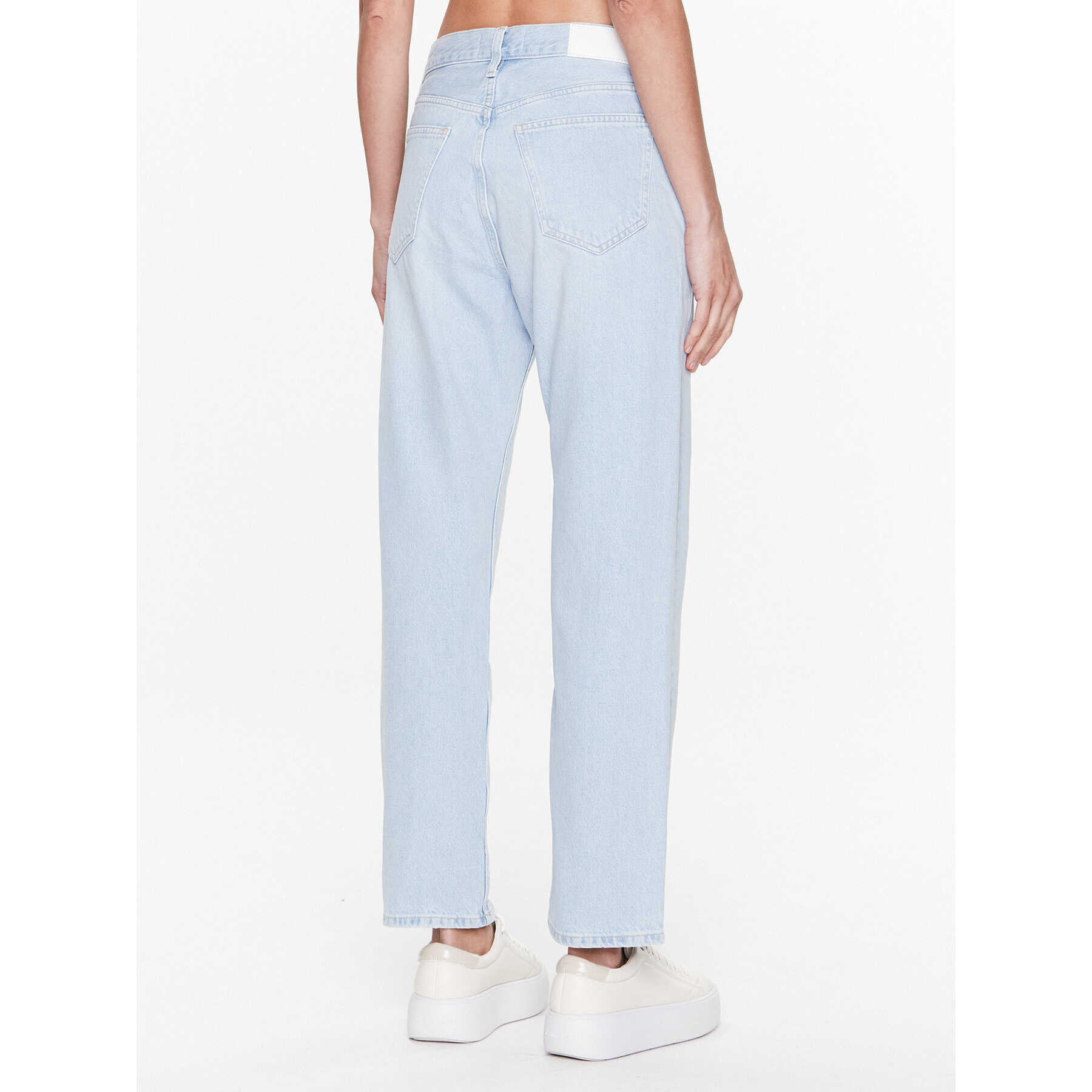 Calvin Klein Jeansy K20K205162 Modrá Boyfriend Fit - Pepit.cz