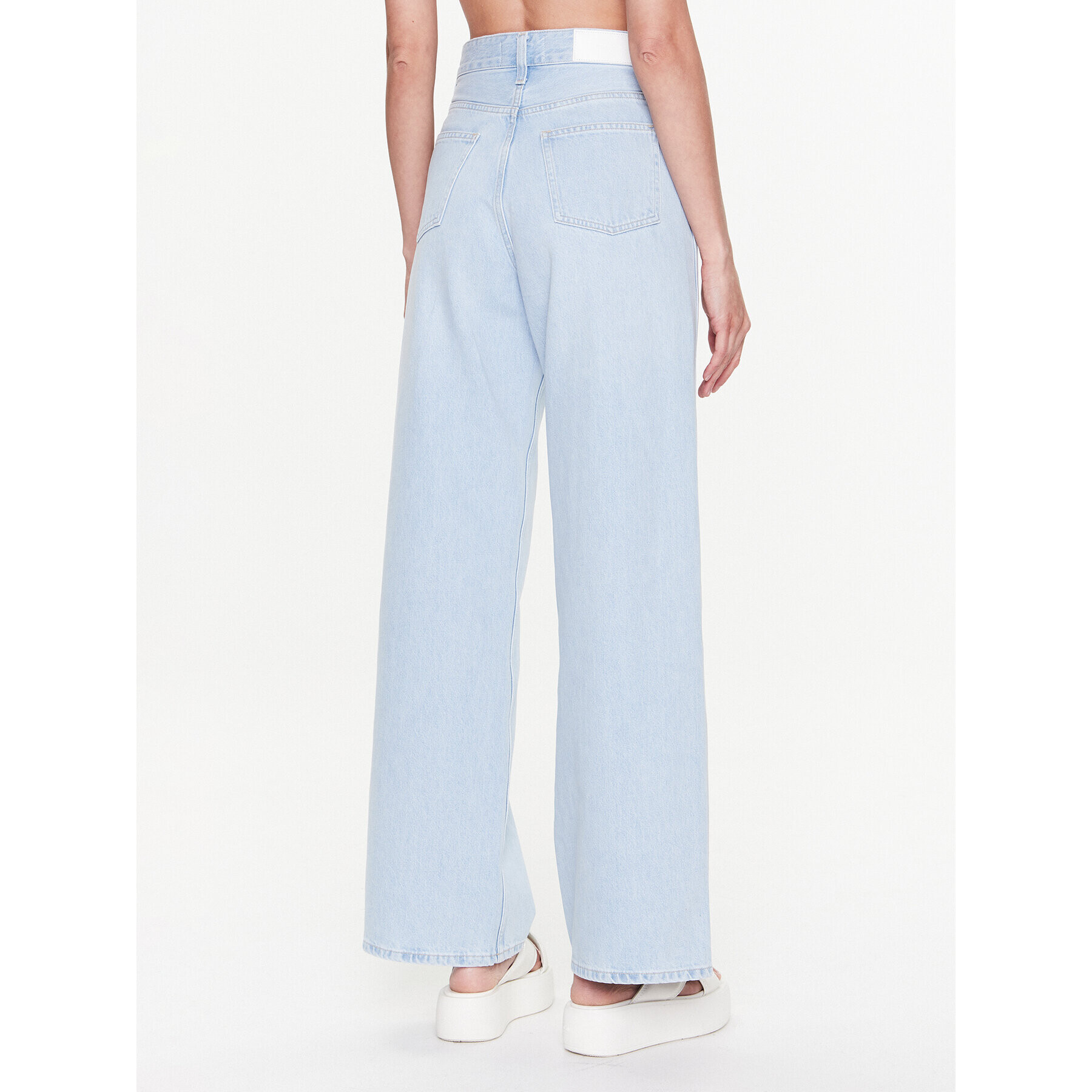 Calvin Klein Jeansy K20K205606 Modrá Relaxed Fit - Pepit.cz