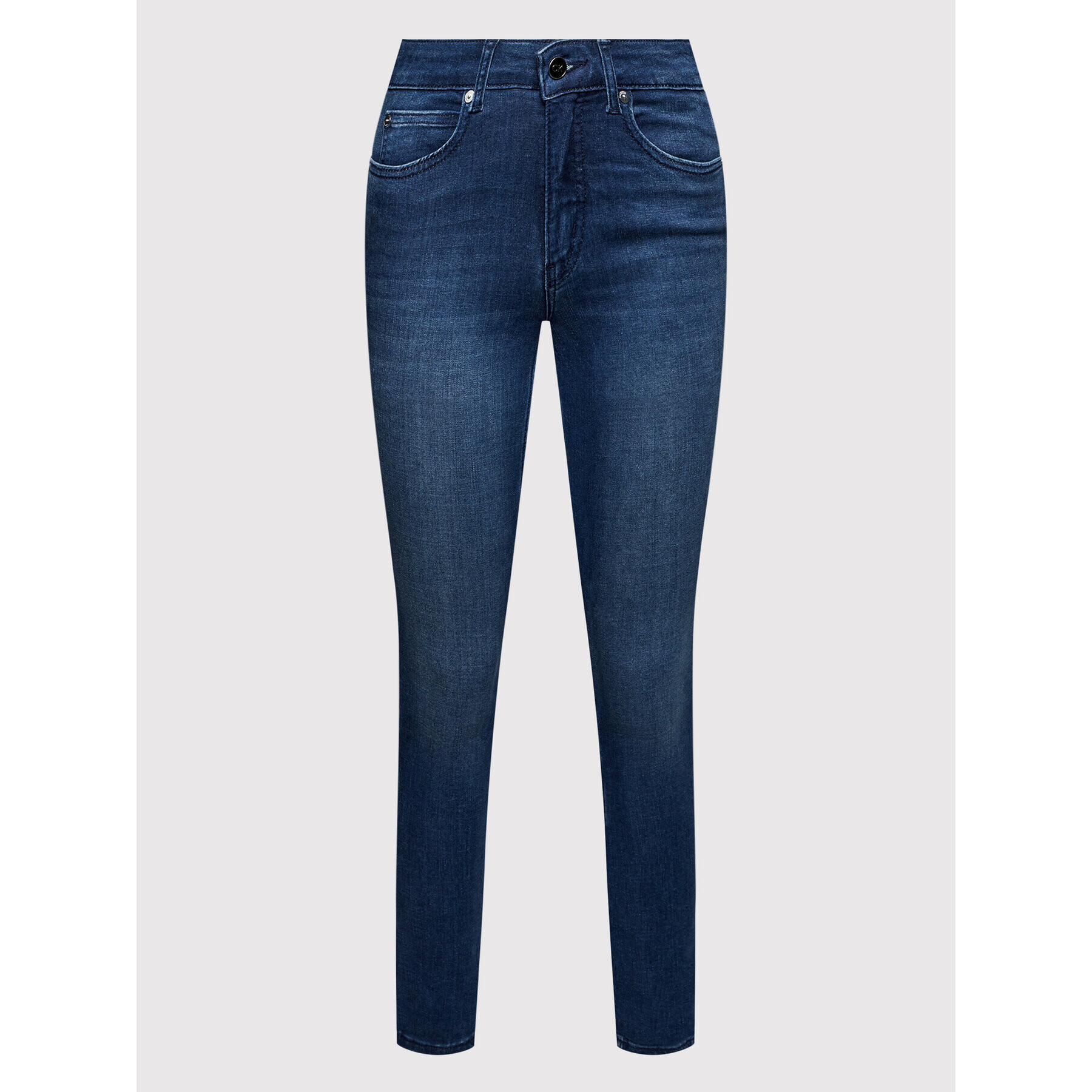 Calvin Klein Jeansy Mid Rise Soft K20K203520 Tmavomodrá Skinny Fit - Pepit.cz