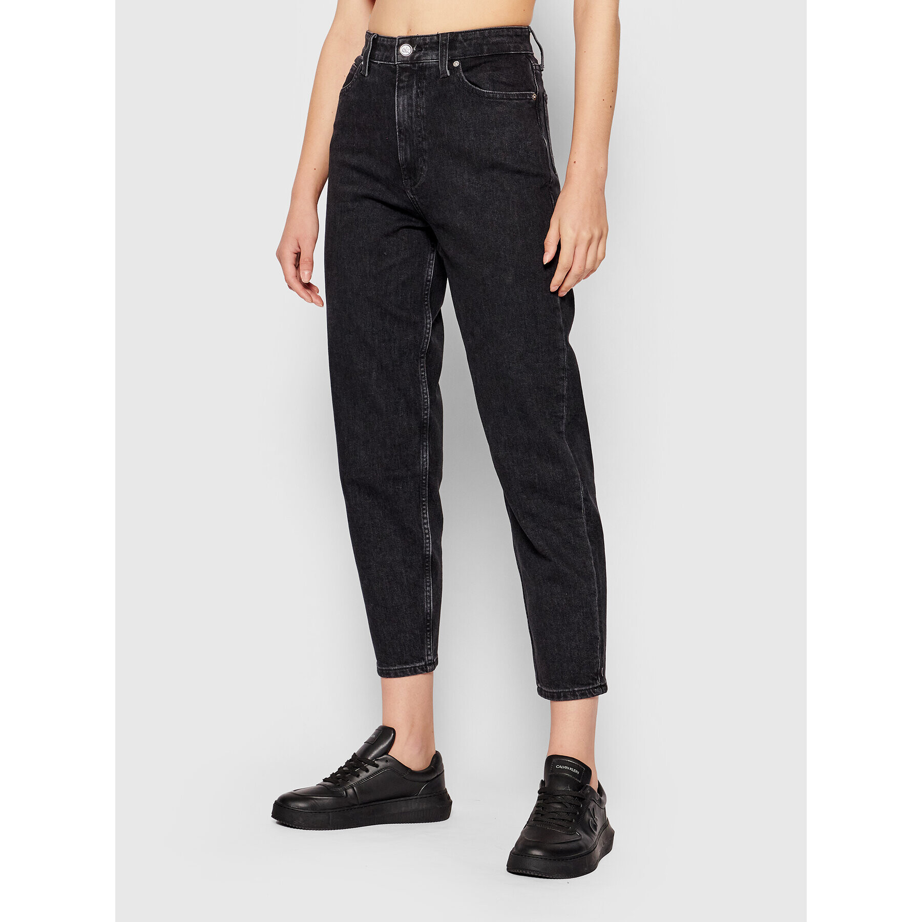 Calvin Klein Jeansy Mom K20K203290 Černá Mom Fit - Pepit.cz