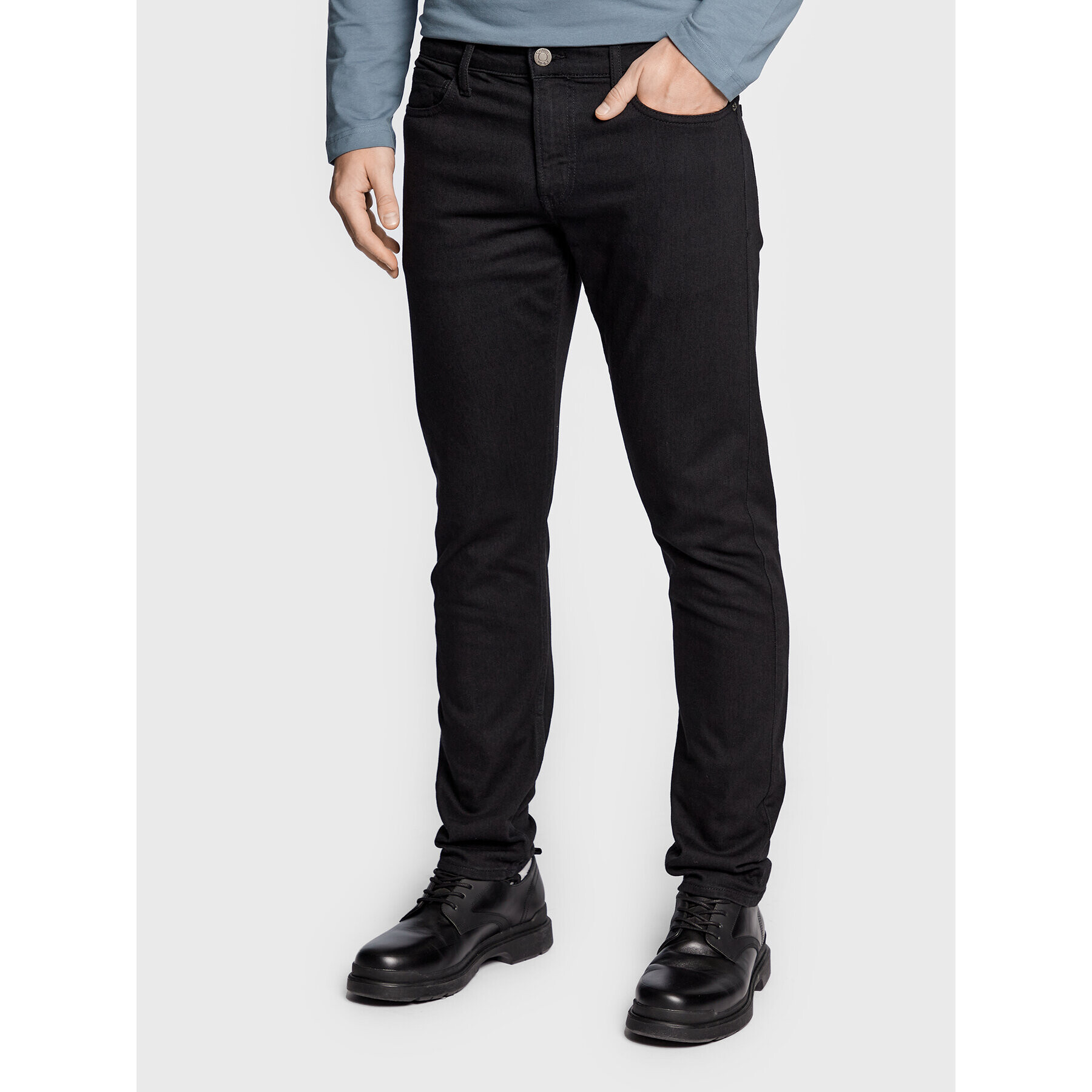 Calvin Klein Jeansy Rinse K10K111239 Černá Slim Fit - Pepit.cz