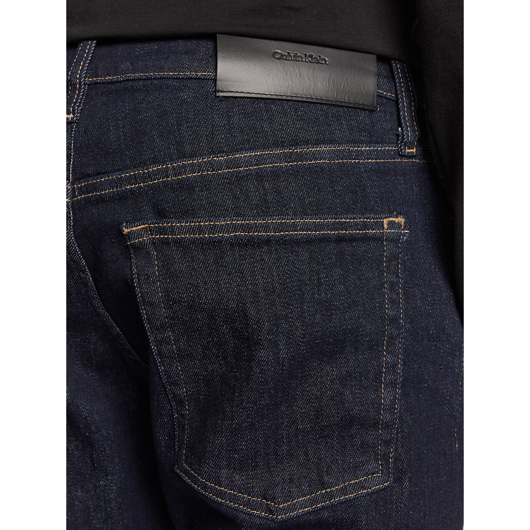 Calvin Klein Jeansy Rinse K10K111241 Tmavomodrá Slim Fit - Pepit.cz