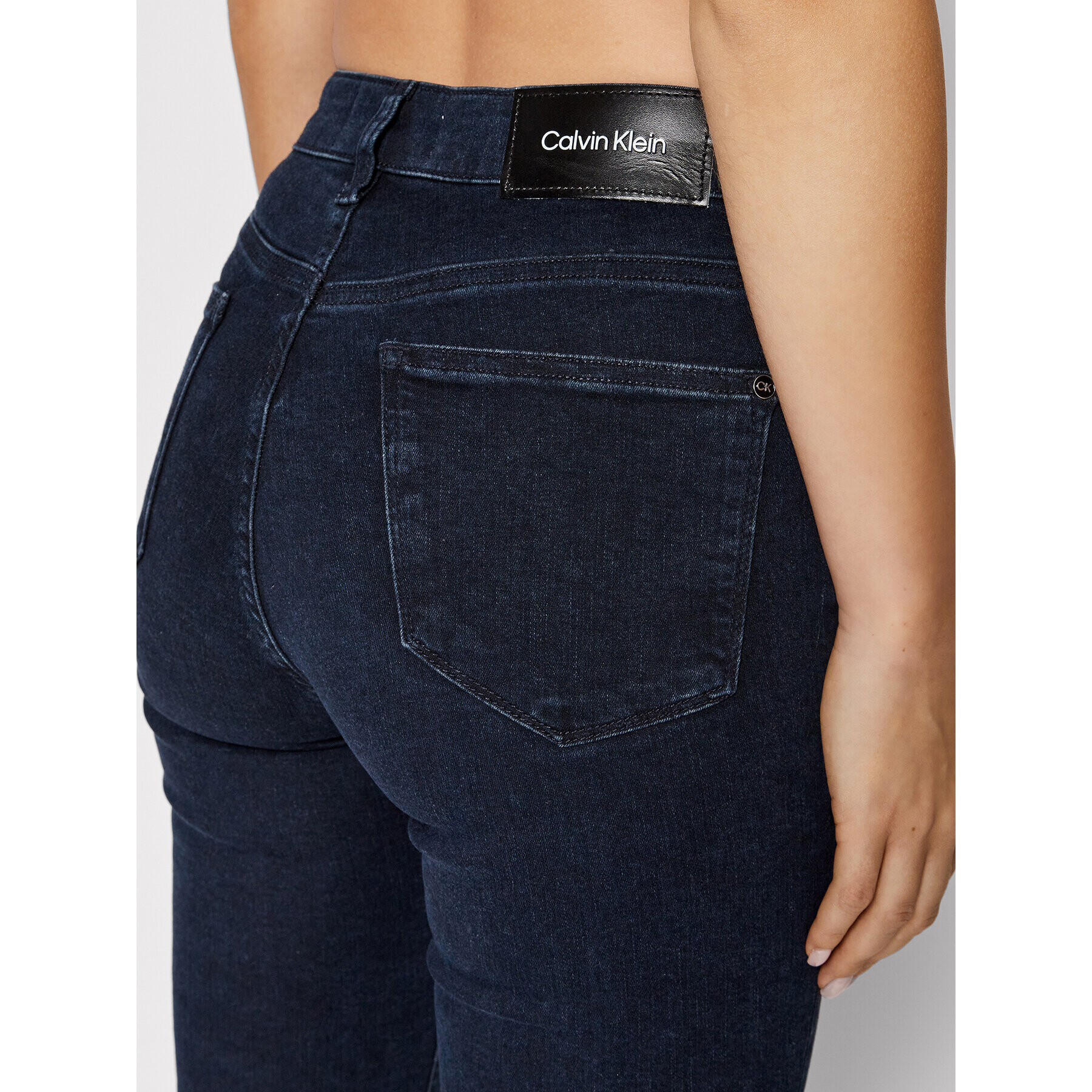 Calvin Klein Jeansy Soft K20K203519 Tmavomodrá Skinny Fit - Pepit.cz