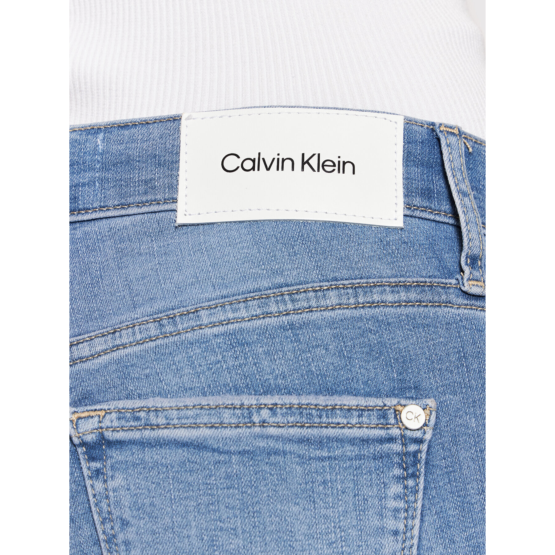 Calvin Klein Jeansy Soft K20K203521 Modrá Slim Fit - Pepit.cz