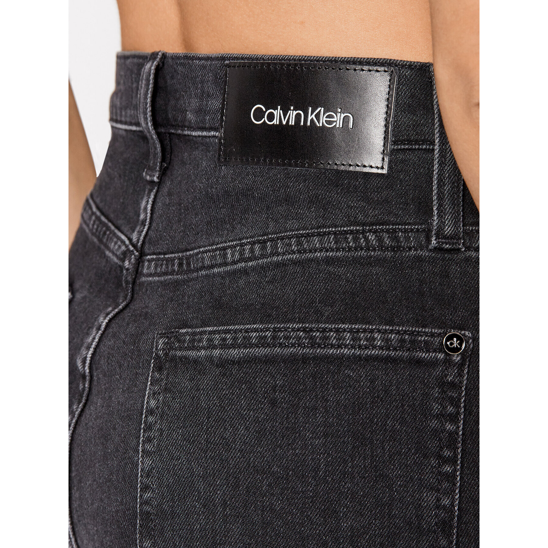 Calvin Klein Jeansy Wide K20K203376 Černá Loose Fit - Pepit.cz