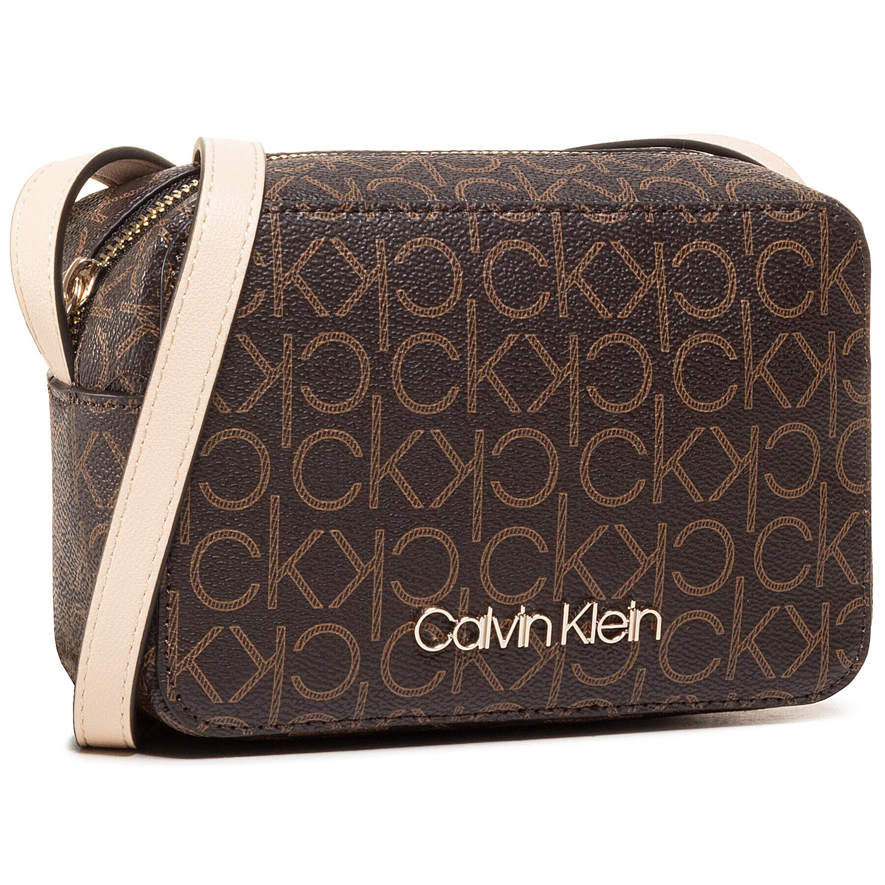 Calvin Klein Kabelka Camera Bag K60K607449 Hnědá - Pepit.cz