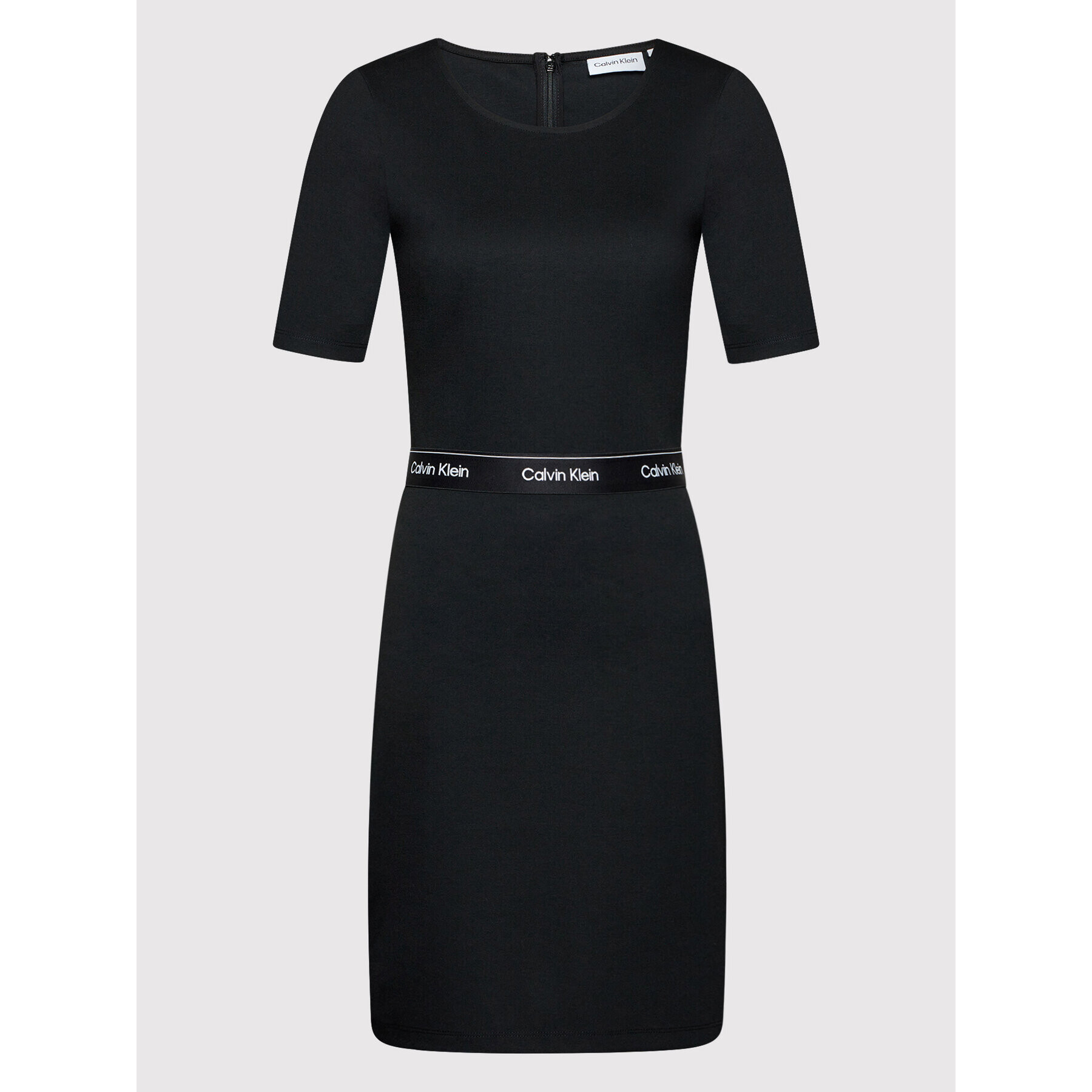 Calvin Klein Každodenní šaty Milano Bodycon K20K203504 Černá Slim Fit - Pepit.cz