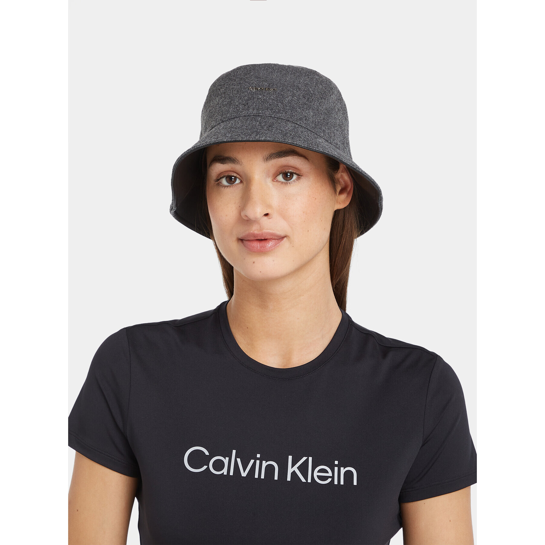 Calvin Klein Klobouk Ck Must Wool Bucket Hat K60K611148 Šedá - Pepit.cz