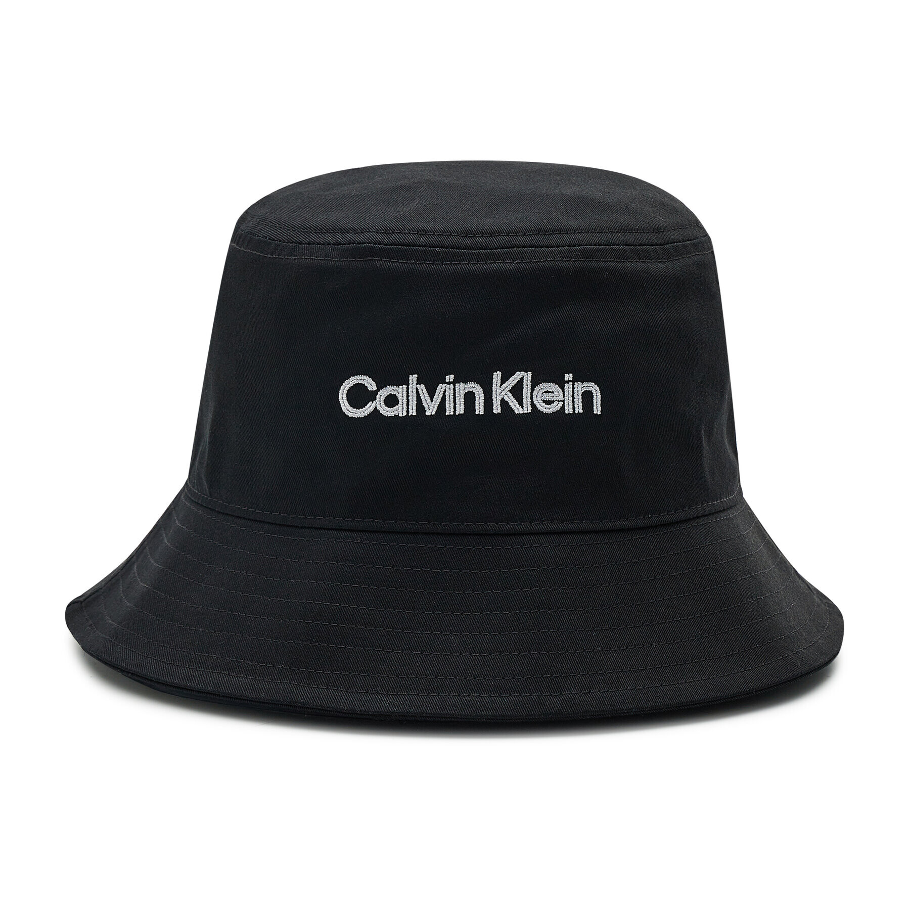 Calvin Klein Klobouk Double Line Embro Bucket K50K508736 Černá - Pepit.cz