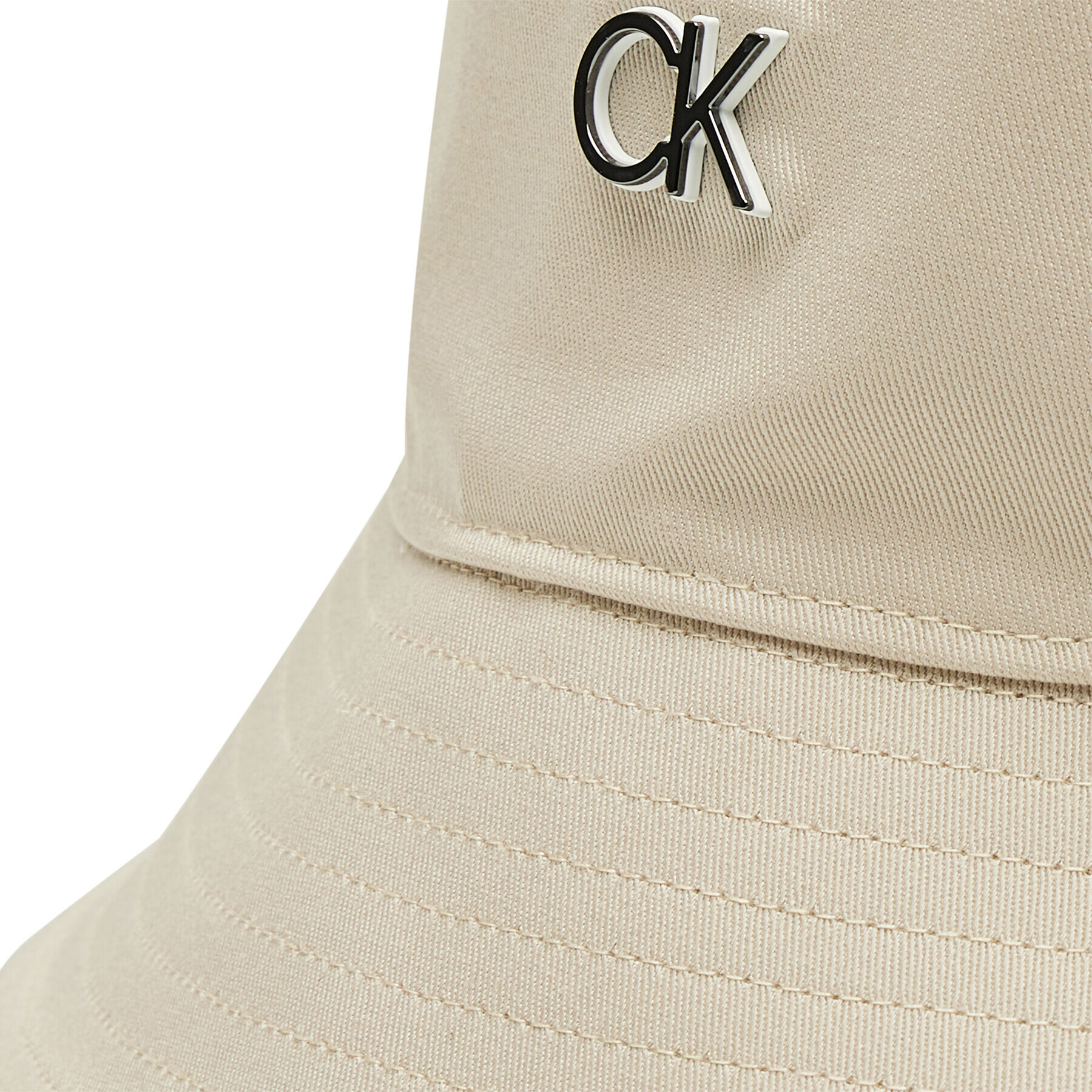 Calvin Klein Klobouk Outlined Bucket K50K508253 Béžová - Pepit.cz