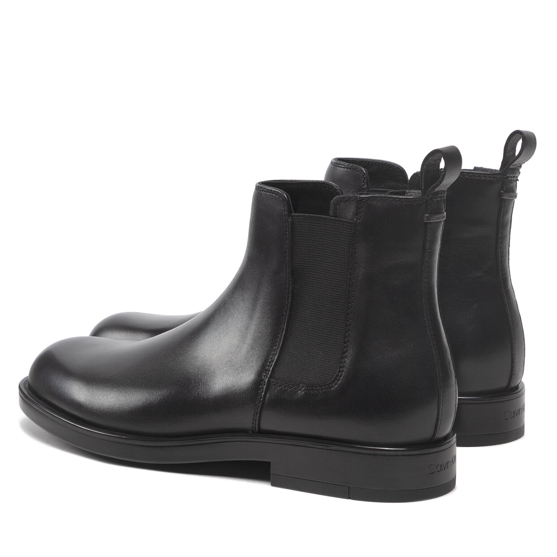 Calvin Klein Kotníková obuv s elastickým prvkem Chelsea Boot HM0HM00670 Černá - Pepit.cz