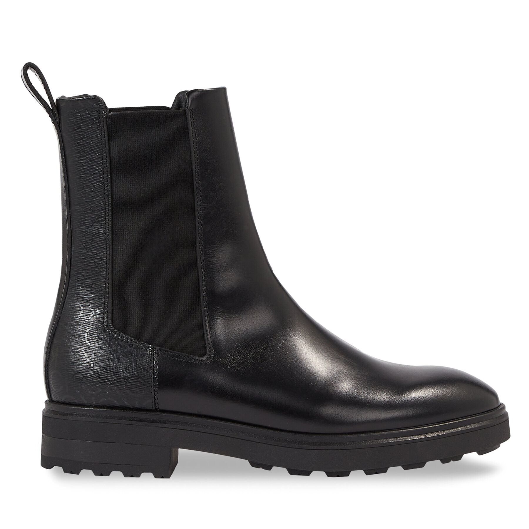 Calvin Klein Kotníková obuv s elastickým prvkem Cleat Chelsea Boot - Epi Mn Mx HW0HW01699 Černá - Pepit.cz