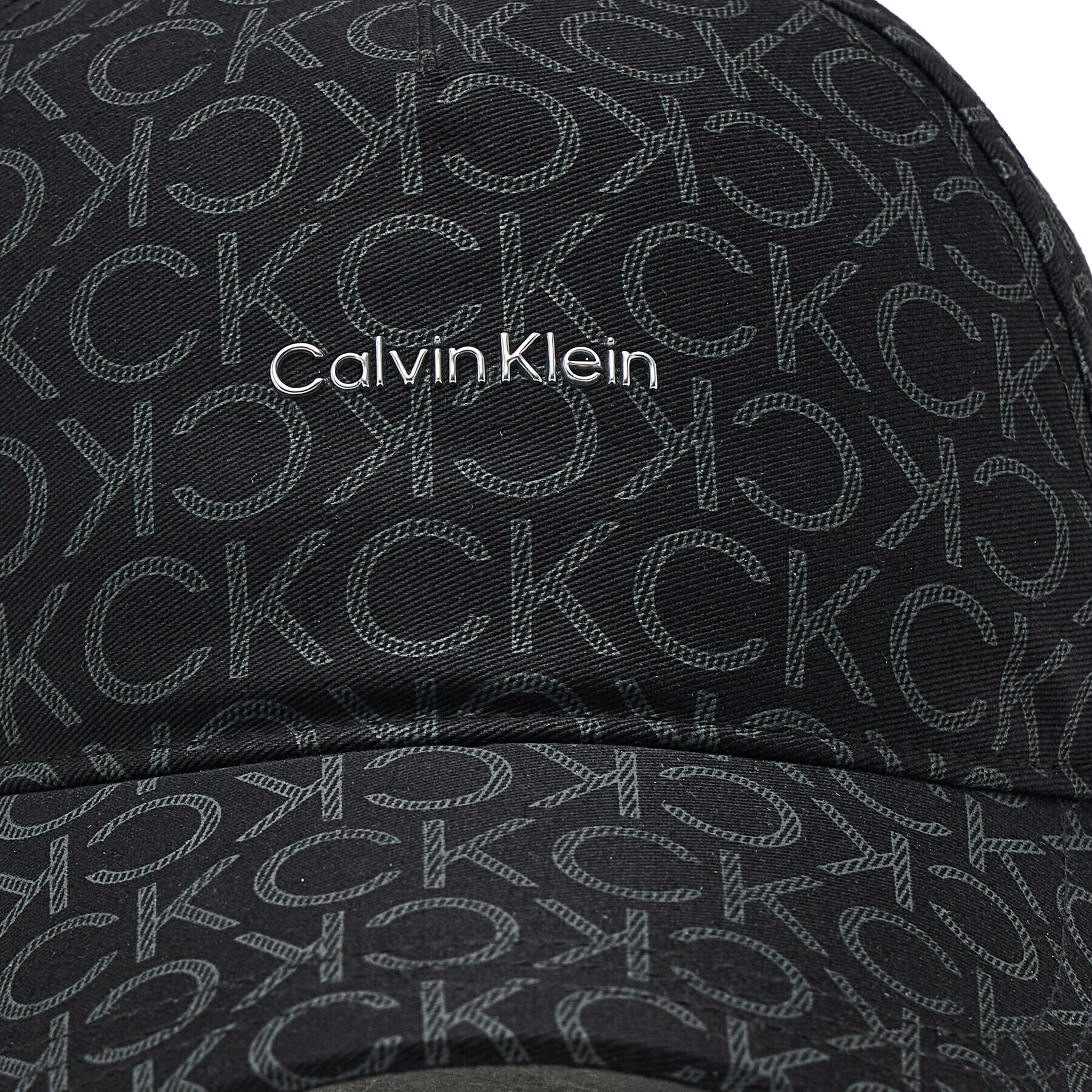 Calvin Klein Kšiltovka Must Logo Mono K60K610390 Černá - Pepit.cz