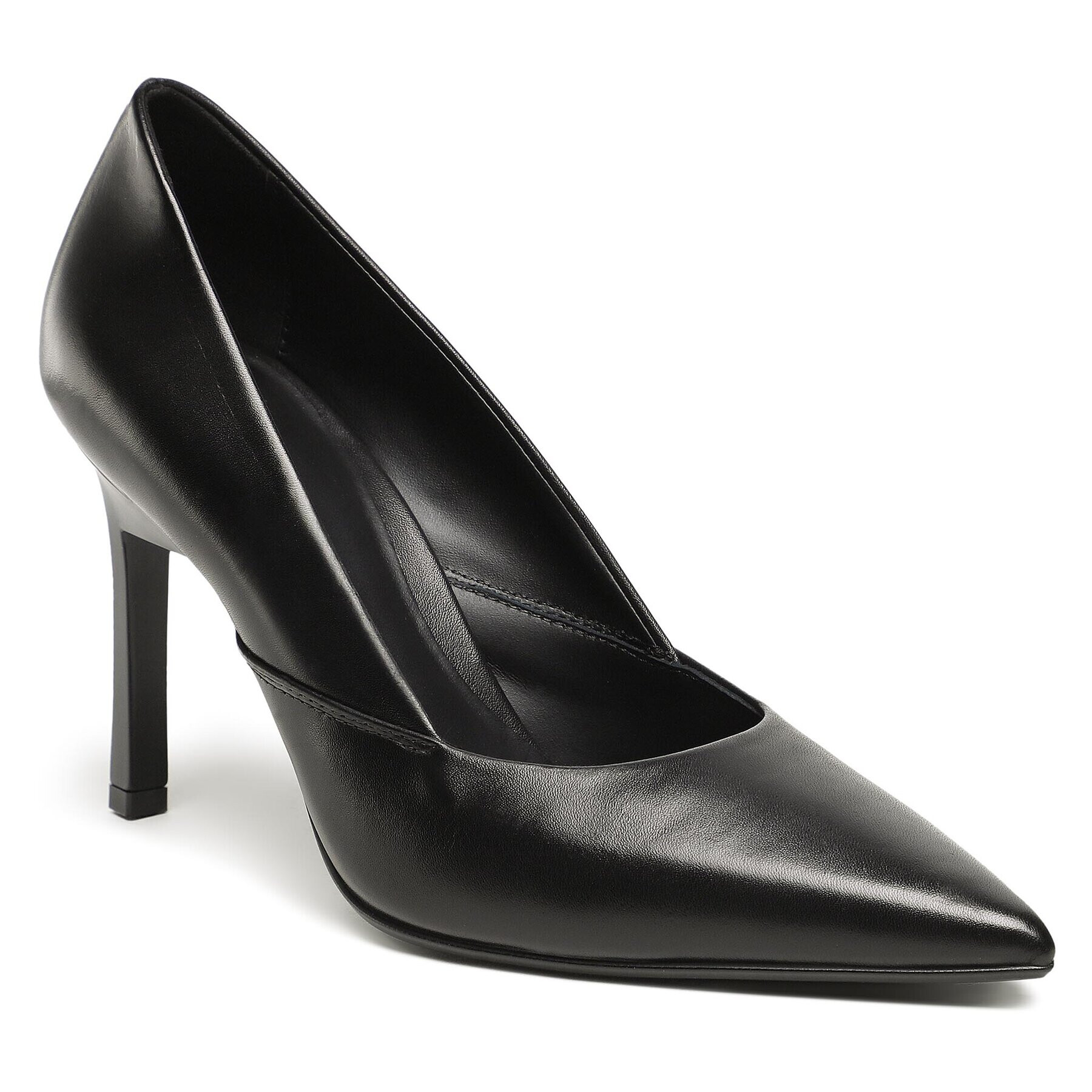 Calvin Klein Lodičky Geo Stiletto Pump 90 HW0HW01761 Černá - Pepit.cz