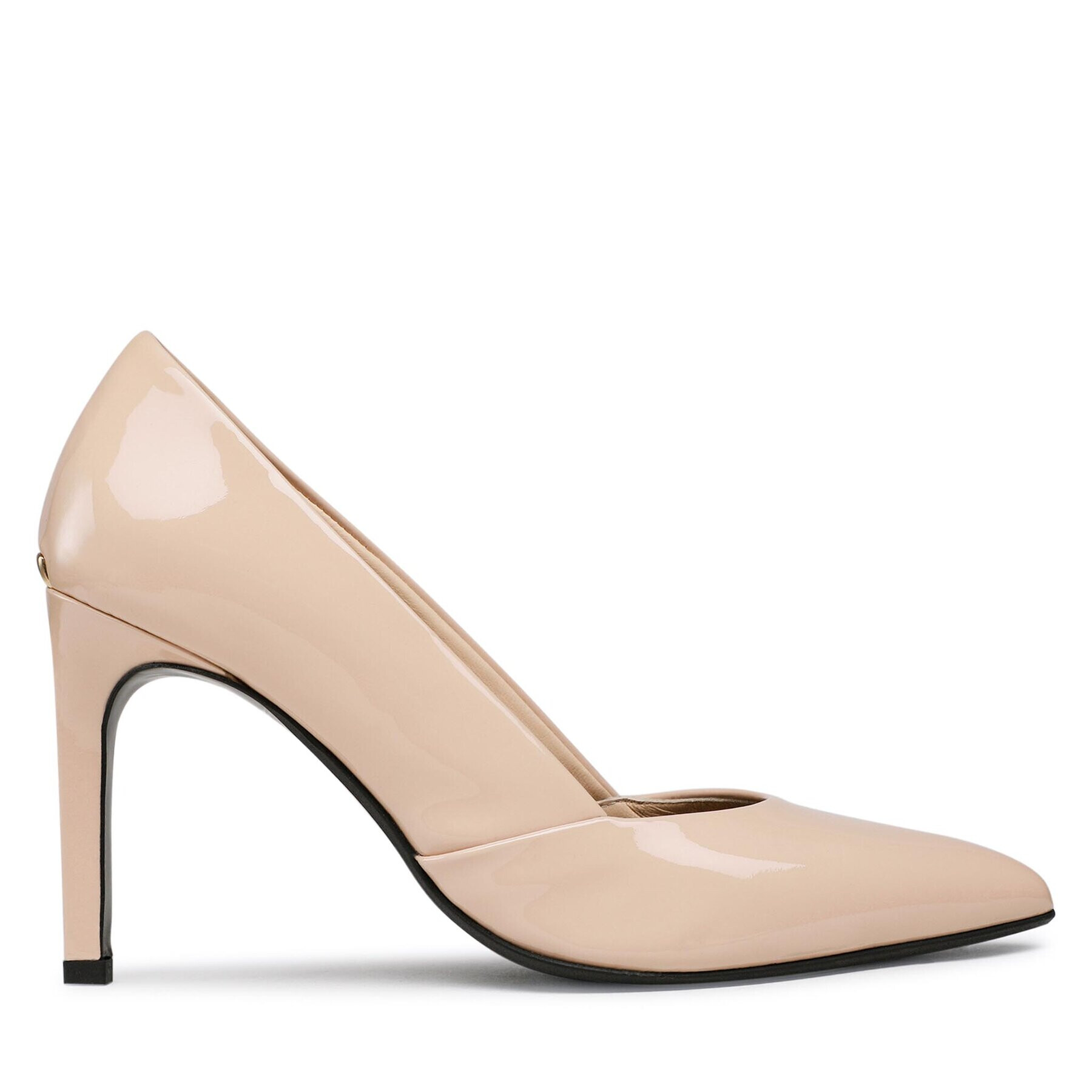 Calvin Klein Lodičky Stiletto Pump 90 HW0HW01633 Béžová - Pepit.cz