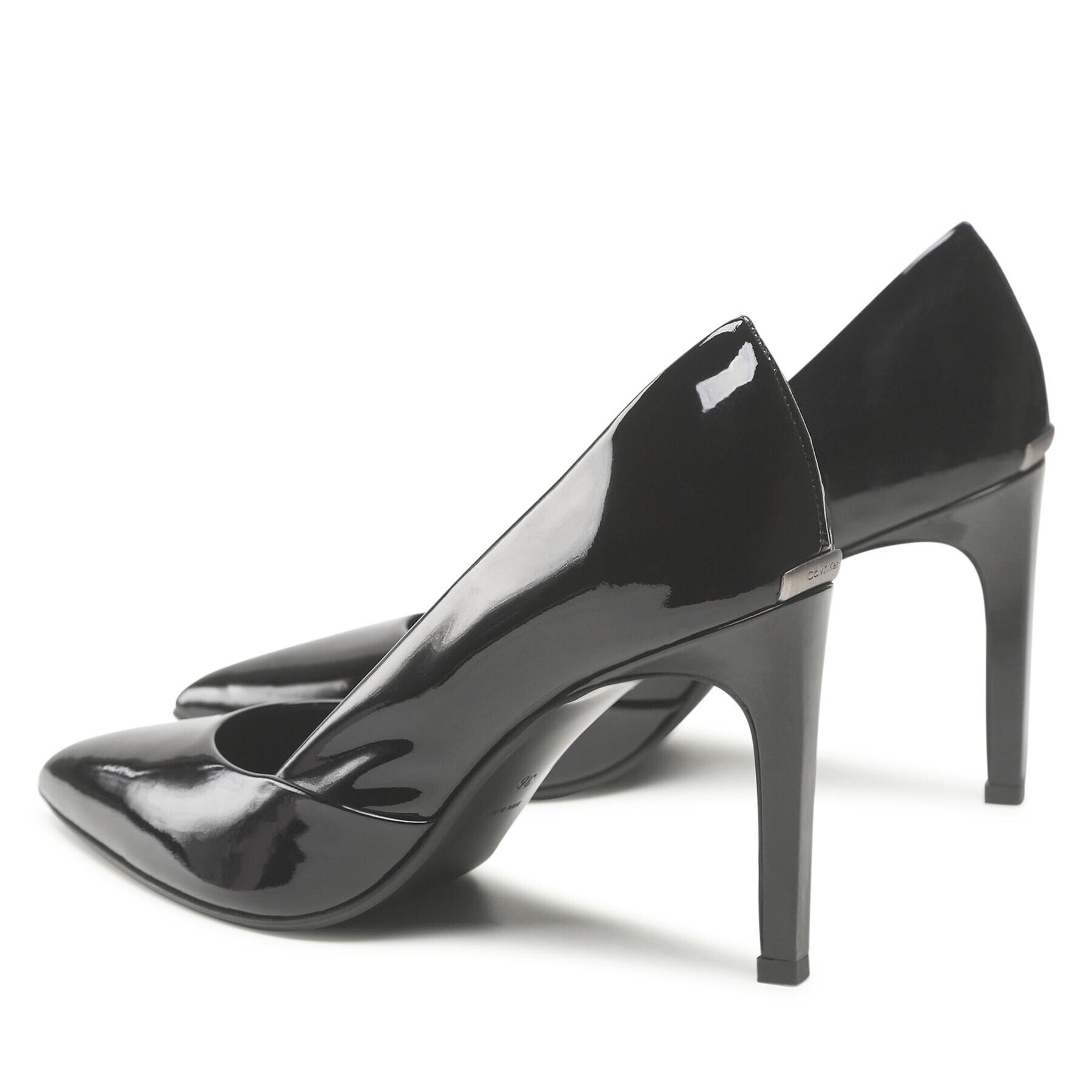 Calvin Klein Lodičky Stiletto Pump 90 - Patent HW0HW01633 Černá - Pepit.cz