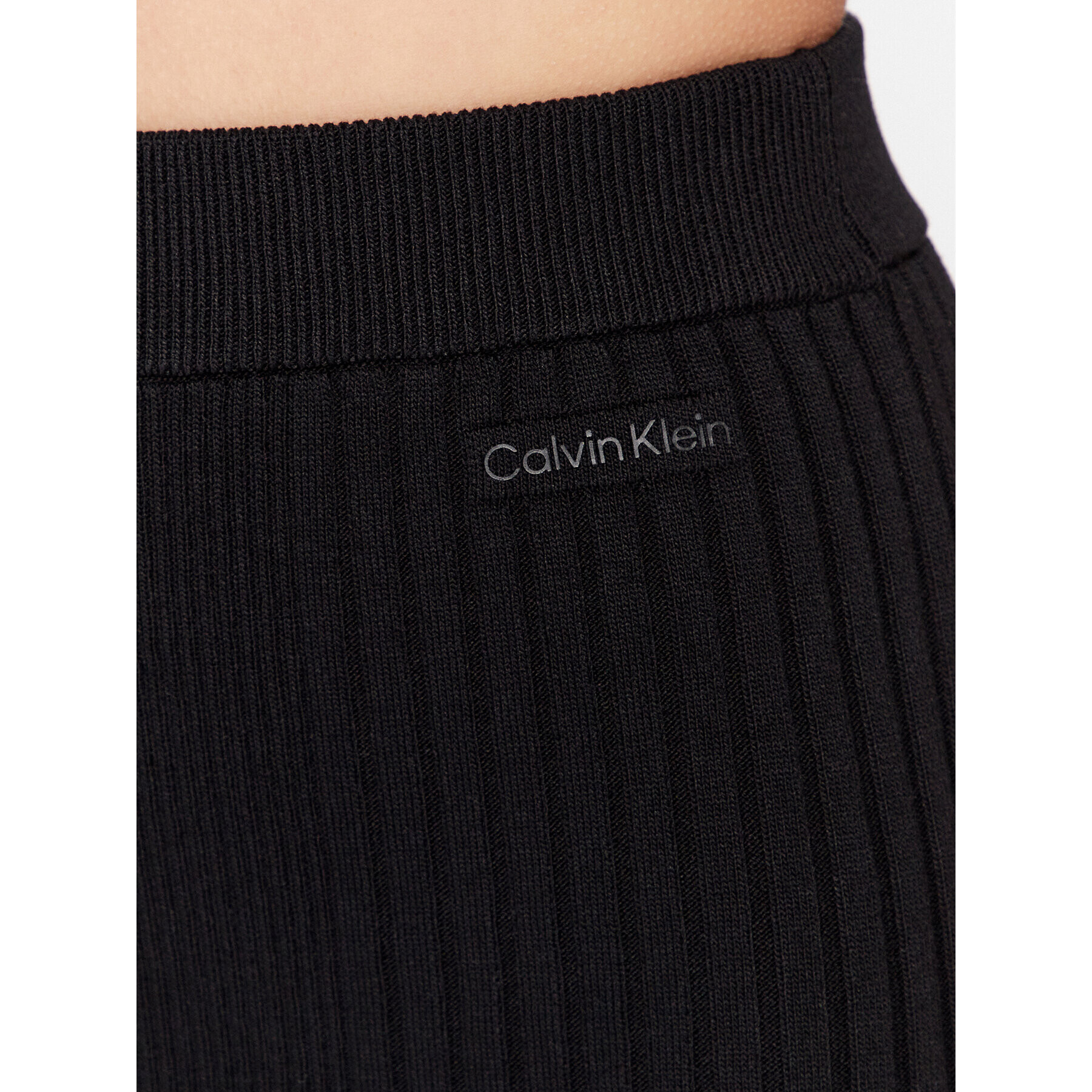 Calvin Klein Midi sukně Iconic K20K205718 Černá Slim Fit - Pepit.cz