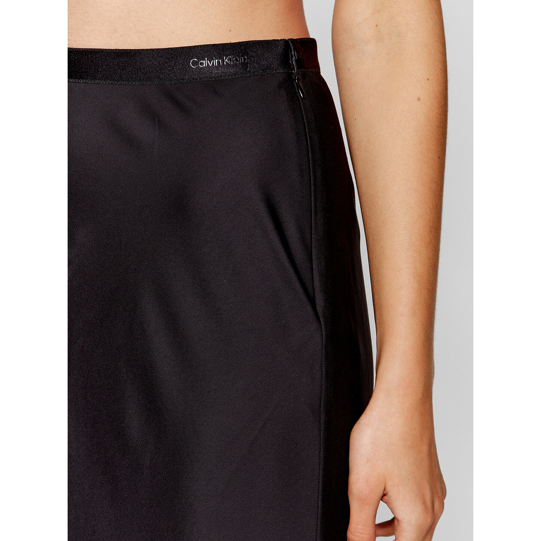 Calvin Klein Midi sukně K20K204876 Černá Regular Fit - Pepit.cz