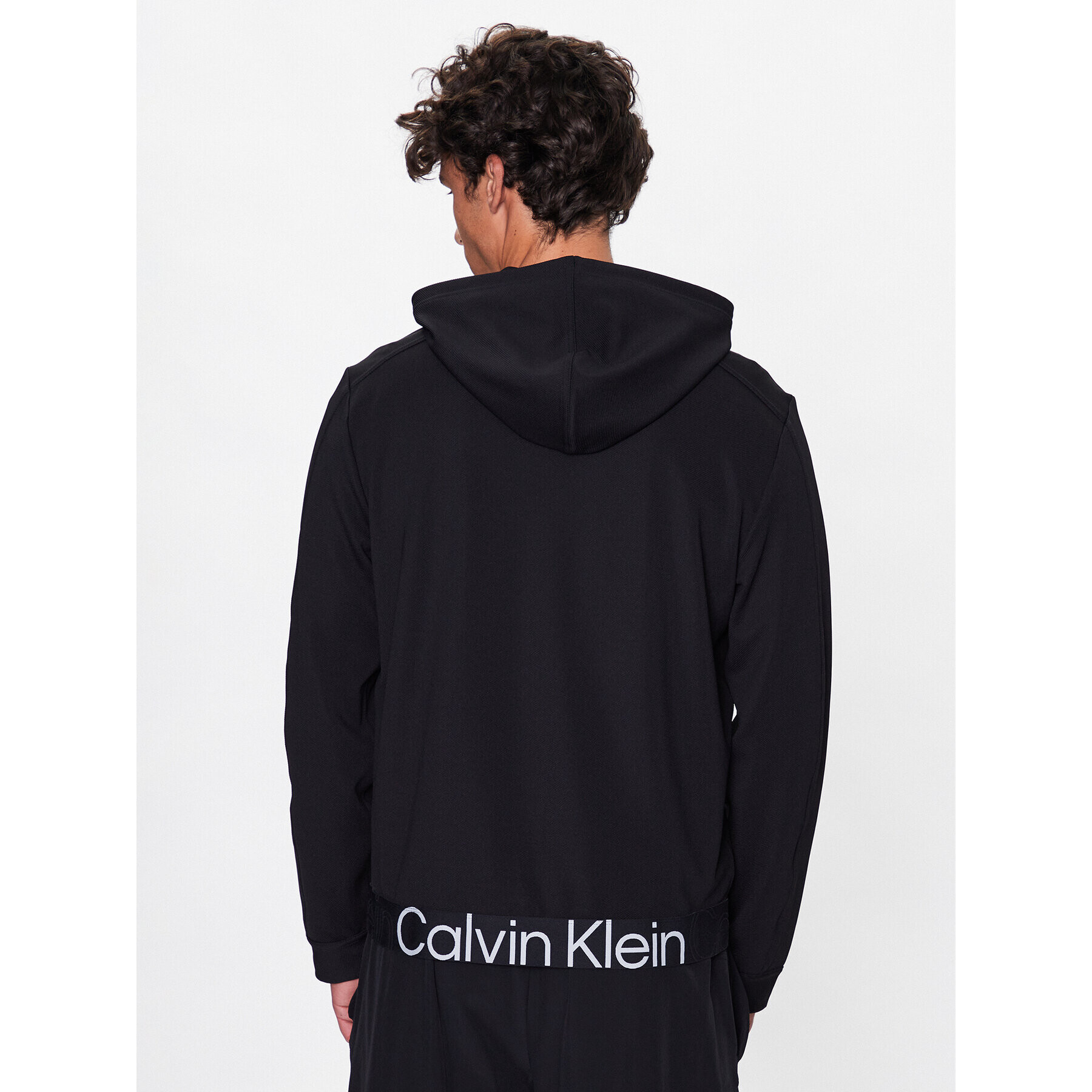 Calvin Klein Performance Mikina 00GMS3W301 Černá Regular Fit - Pepit.cz