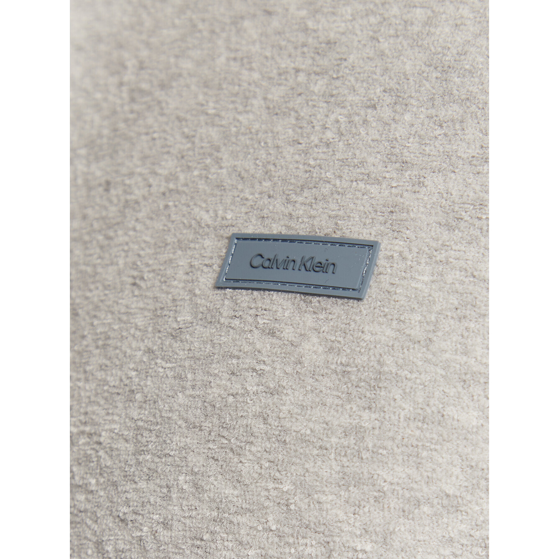 Calvin Klein Mikina Boucle K10K111243 Šedá Regular Fit - Pepit.cz