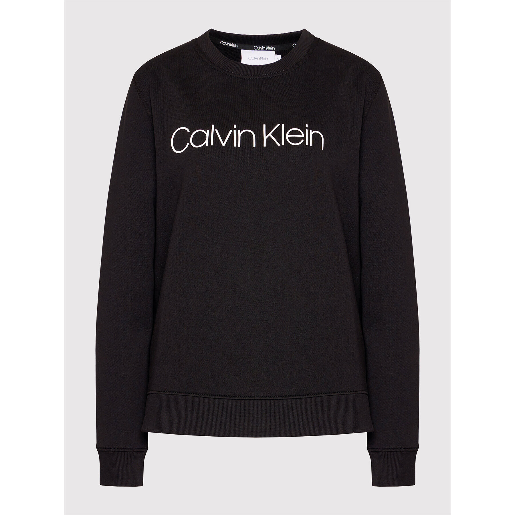 Calvin Klein Mikina Core Logo Ls K20K202157 Černá Regular Fit - Pepit.cz