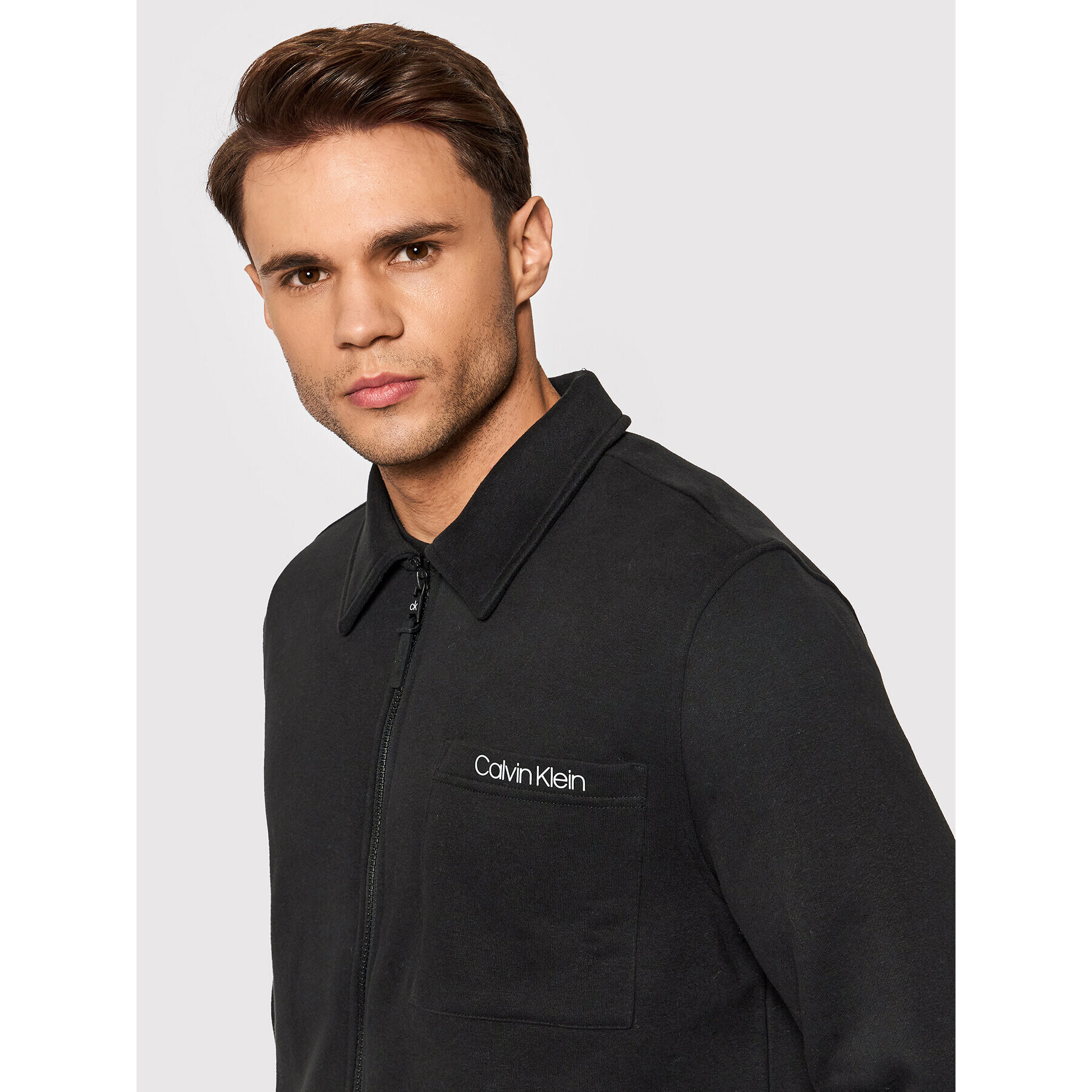 Calvin Klein Mikina K10K107926 Černá Regular Fit - Pepit.cz