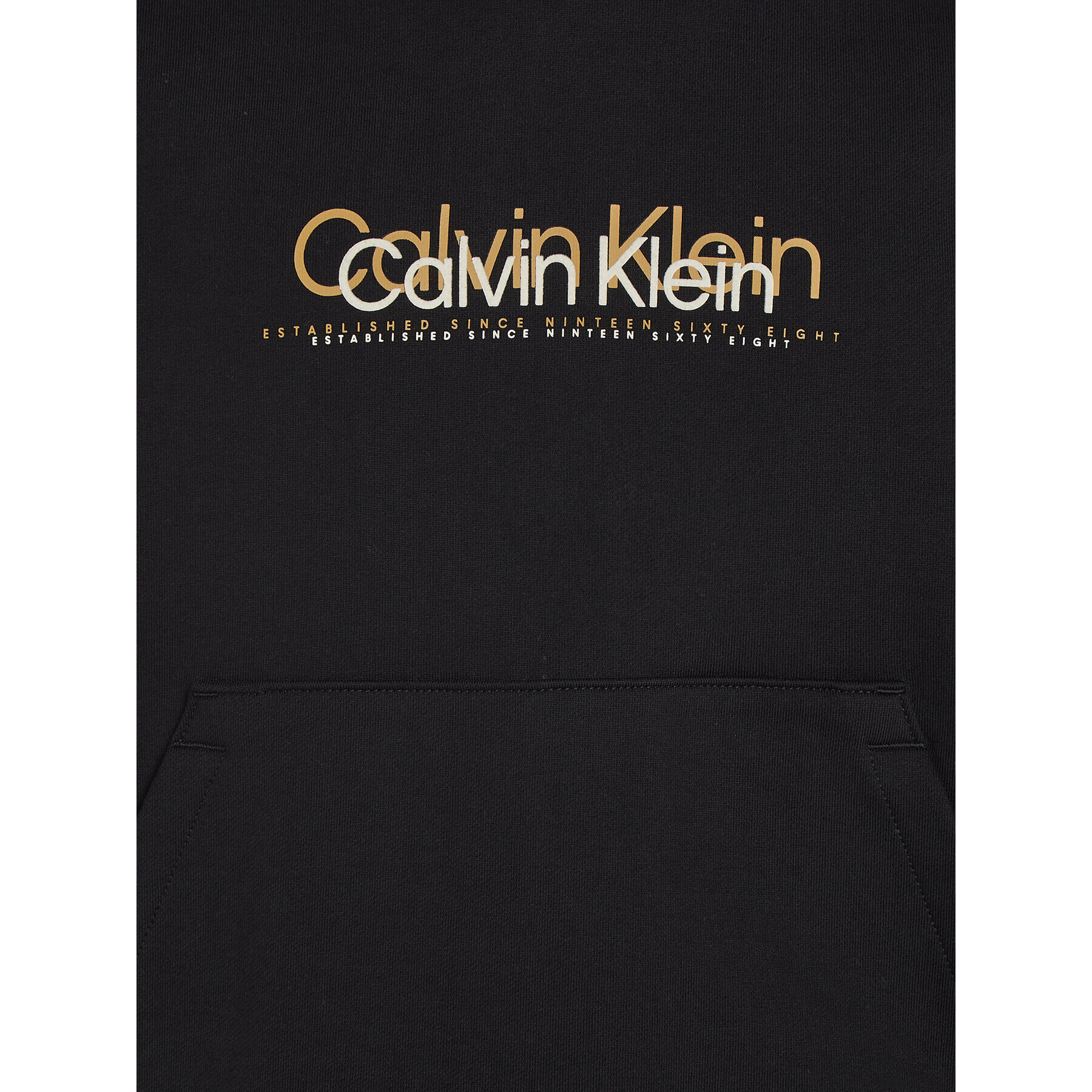 Calvin Klein Mikina K10K111815 Černá Regular Fit - Pepit.cz