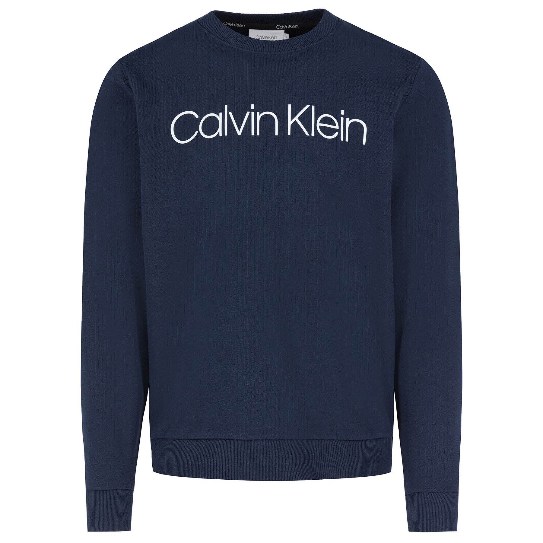 Calvin Klein Mikina Logo K10K104059 Tmavomodrá Regular Fit - Pepit.cz