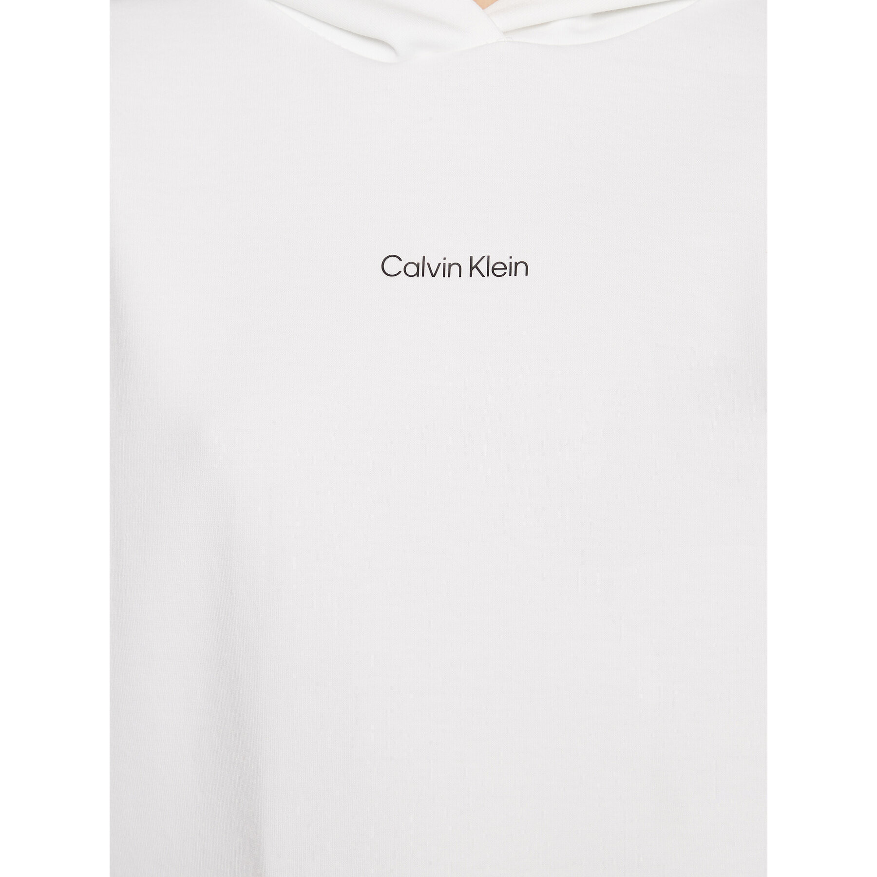 Calvin Klein Mikina Micro Logo Essential K20K205452 Bílá Regular Fit - Pepit.cz