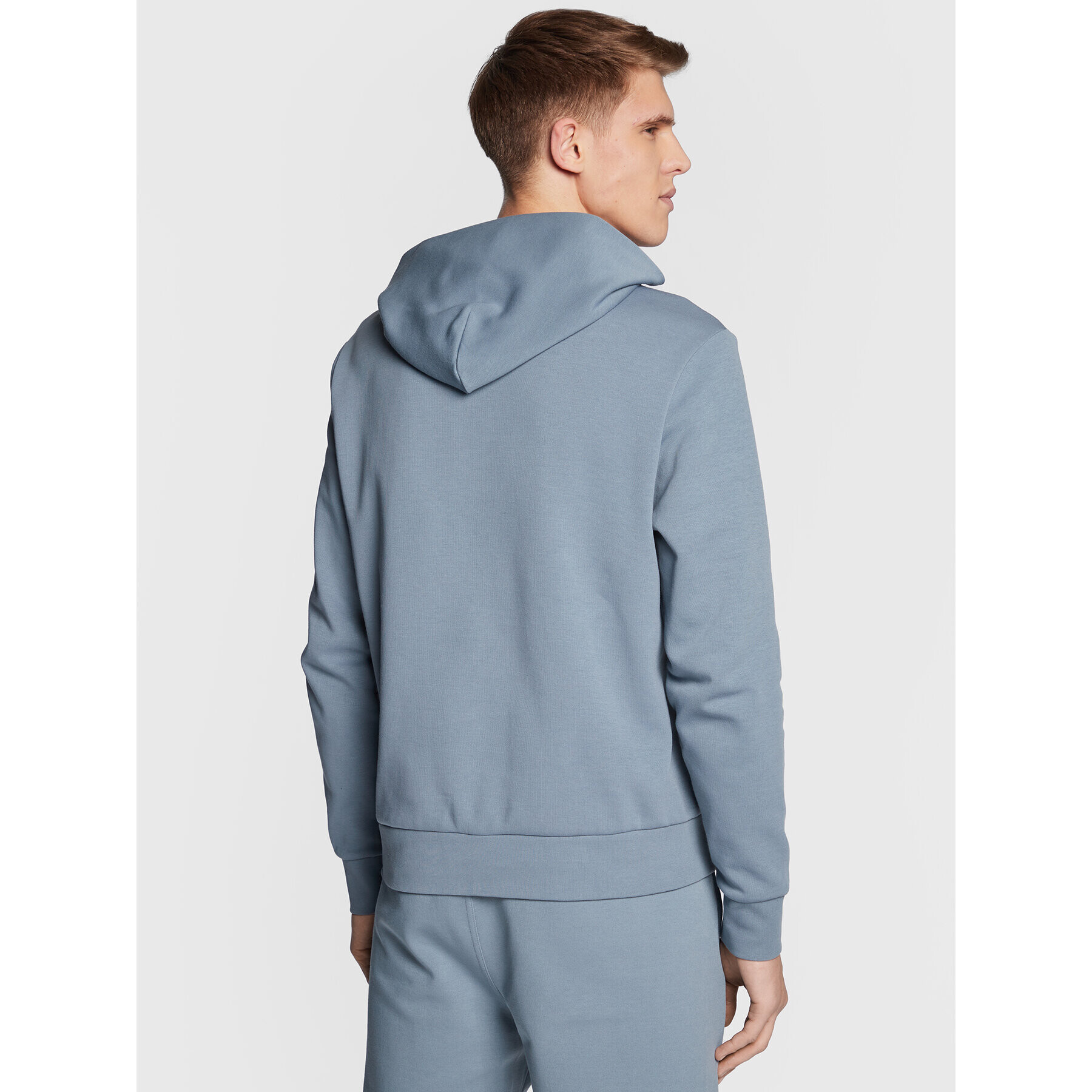 Calvin Klein Mikina Micro Logo K10K109927 Šedá Relaxed Fit - Pepit.cz