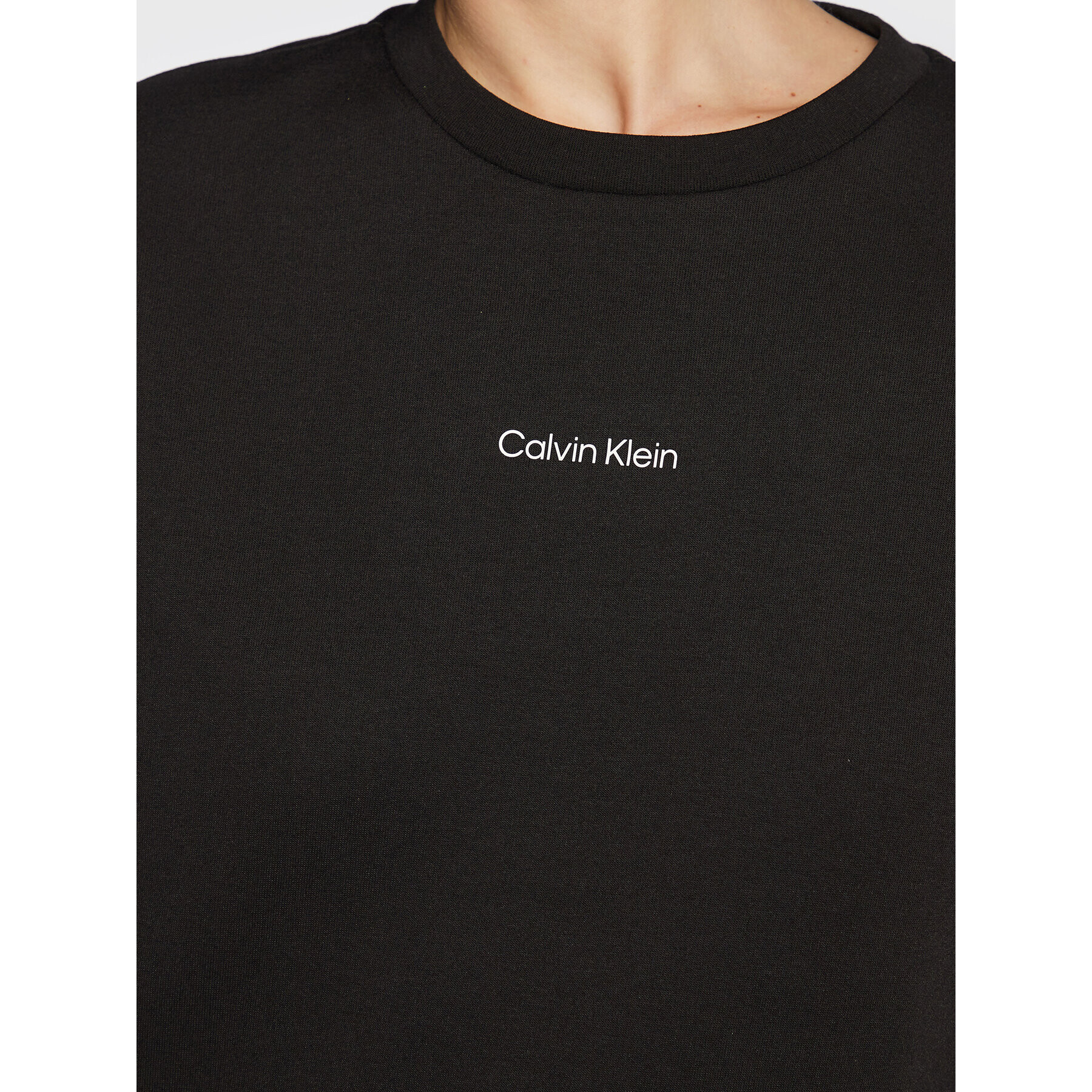 Calvin Klein Mikina Micro Logo K20K205453 Černá Regular Fit - Pepit.cz