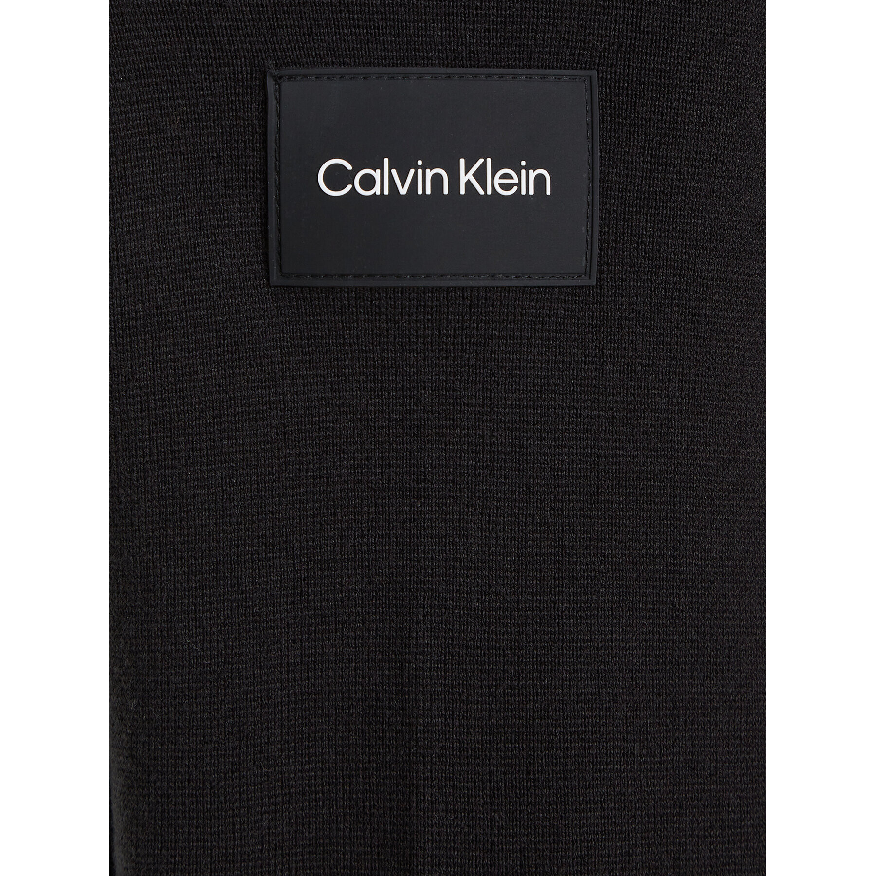 Calvin Klein Mikina Mix Media K10K111965 Černá Regular Fit - Pepit.cz