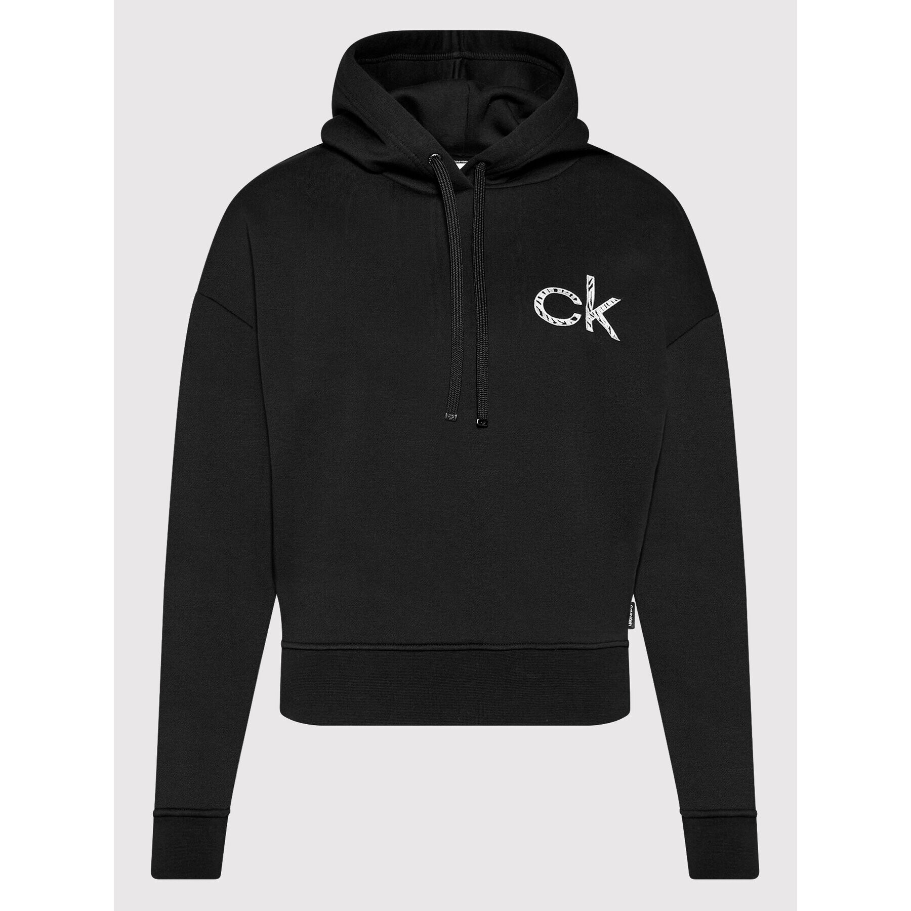 Calvin Klein Mikina Seasonal K20K203401 Černá Regular Fit - Pepit.cz